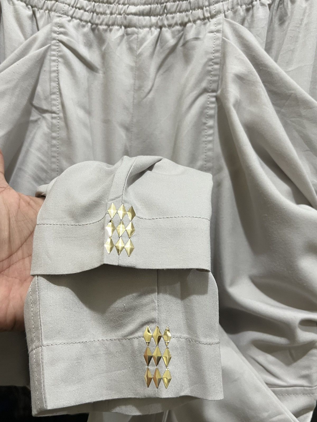 Homme Plisse Issey Miyake × Issey Miyake × Pleats Please Issey Miyake Vintage 24 Issey Miyake Balloon Cotton Pants Size 25" / US 0 / IT 36 - 2 Thumbnail