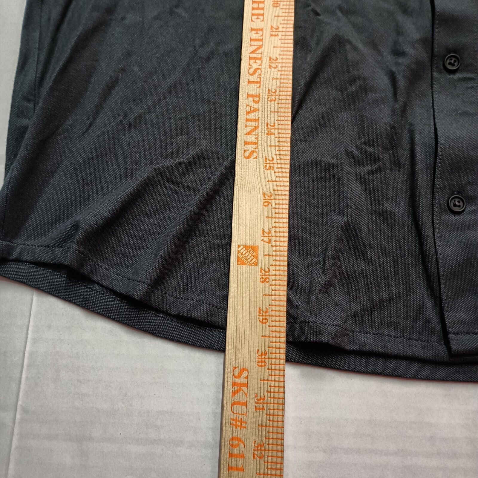 & Other Stories VRST Shirt Men's XL Black Button Up Dress Shirt Stretch Size US XL / EU 56 / 4 - 6 Thumbnail