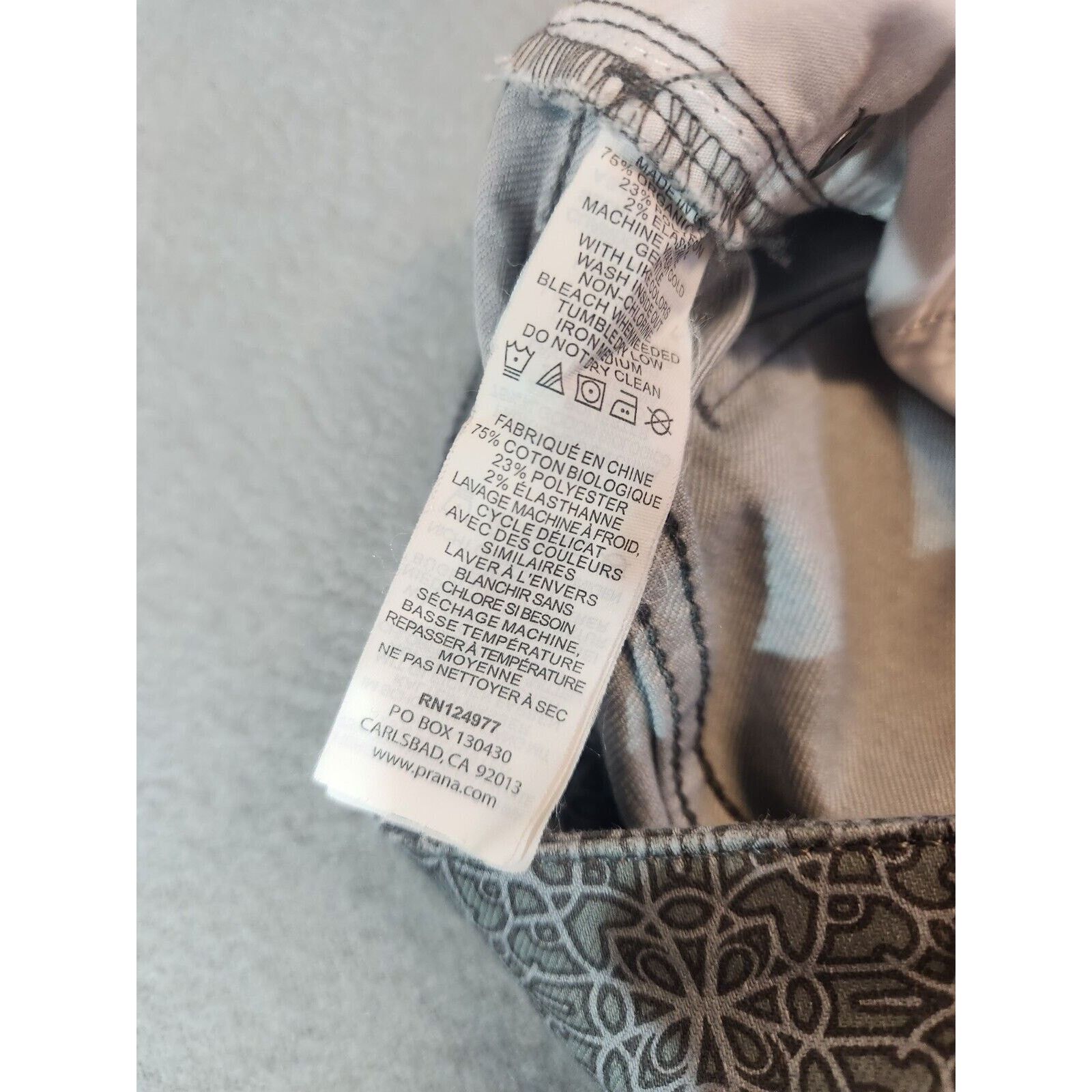 Prana PrAna Kara Jeans Organic Cotton Silver Gray Straight Leg Size 28" / US 6 / IT 42 - 10 Thumbnail
