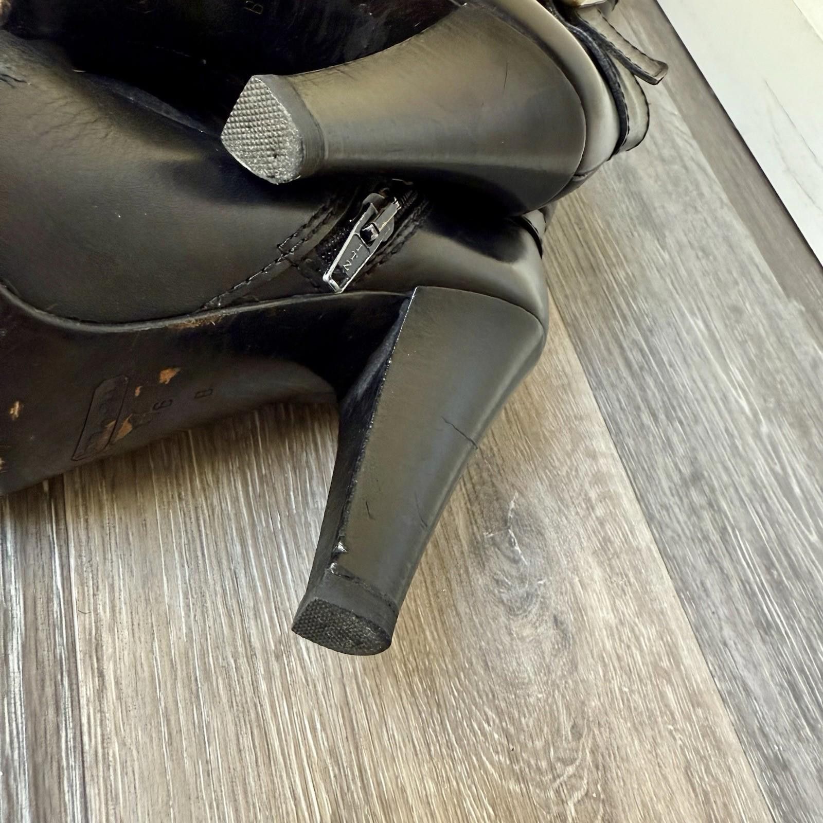 Coach Coach Monet Over the Knee Blk Leather Boots Made In Italy 6 Size US 6 / IT 36 - 8 Thumbnail