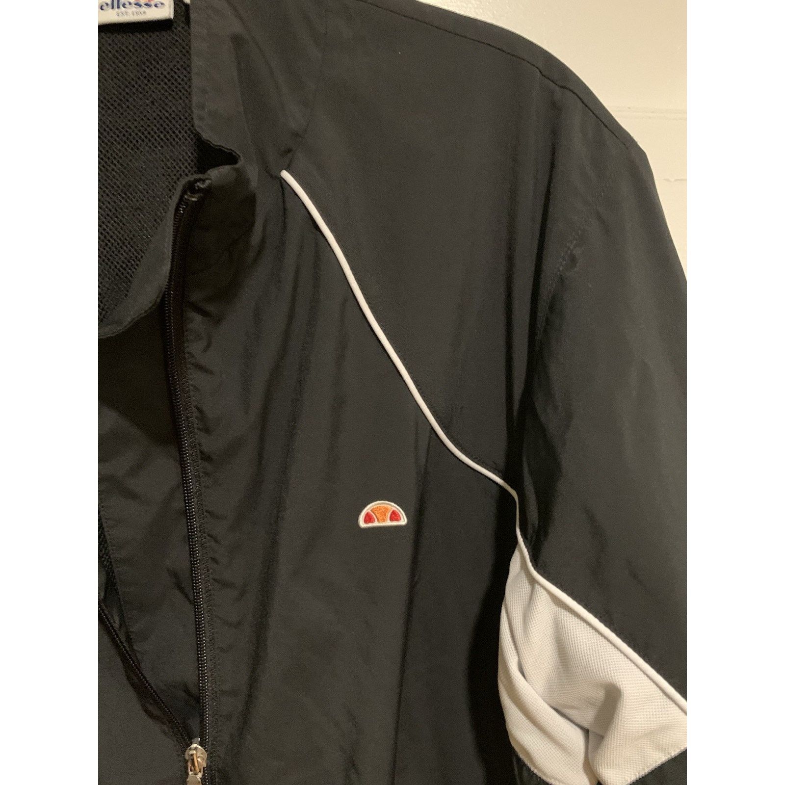 Ellesse Ellesse Jacket Men’s X-Large Full Zip Mock Neck Windbreaker Size US XL / EU 56 / 4 - 3 Thumbnail