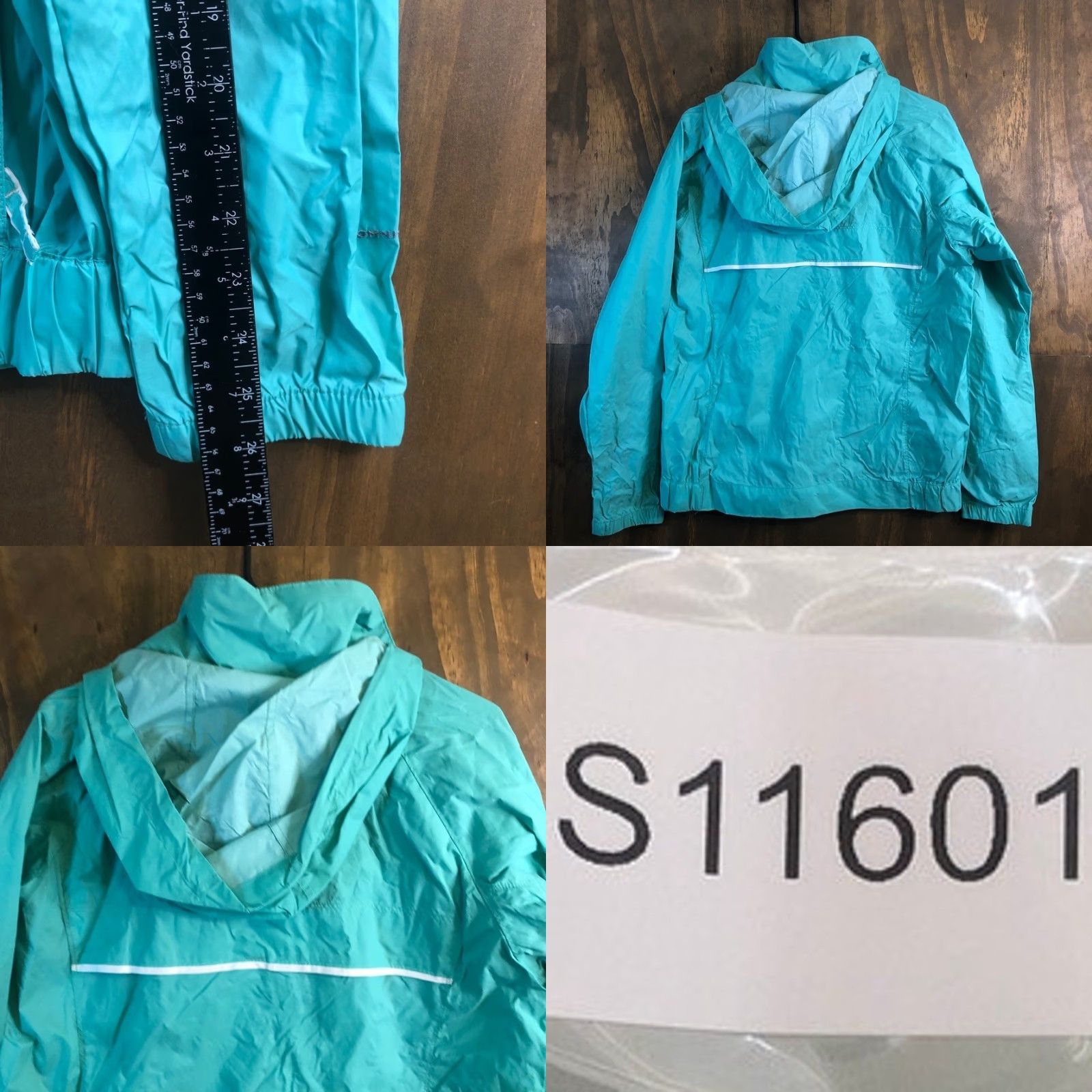 Altea Columbia Womens Jacket Teal Wind Rain Hooded Zip Pockets Gorpcore Outdoors L Size L / US 10 / IT 46 - 8 Thumbnail