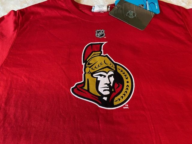 NHL RbK Reebok Ottawa Senators Spezza No 19 T-Shirt NWT Size XL / US 12-14 / IT 48-50 - 2 Thumbnail