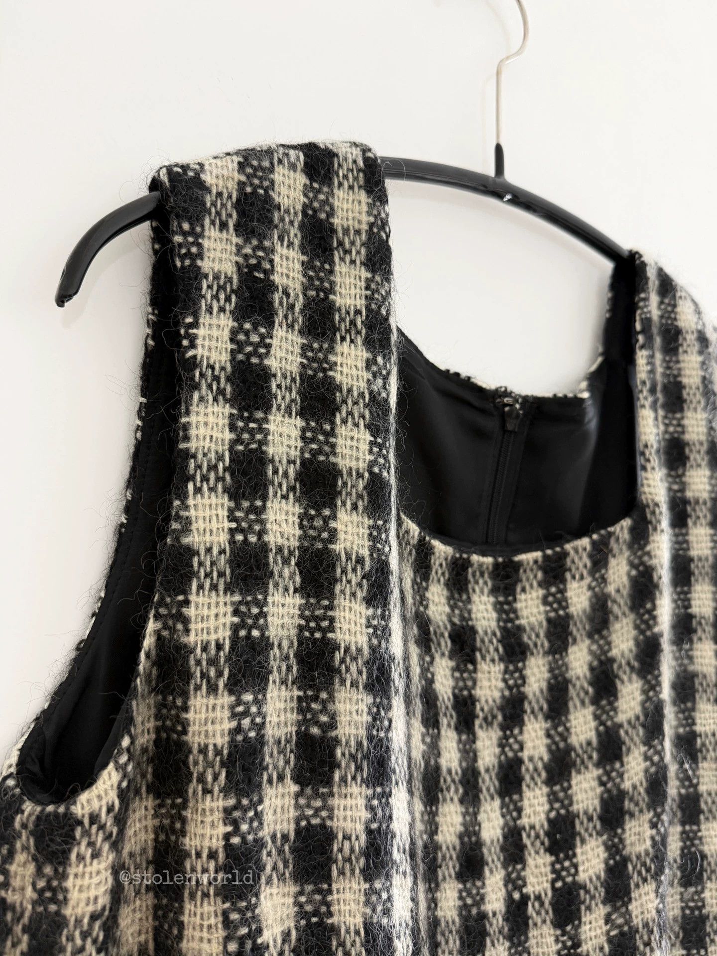 Comme des Garcons Comme des Garçons Mohair Pleated Vest Dress Free Size Size M / US 6-8 / IT 42-44 - 6 Thumbnail