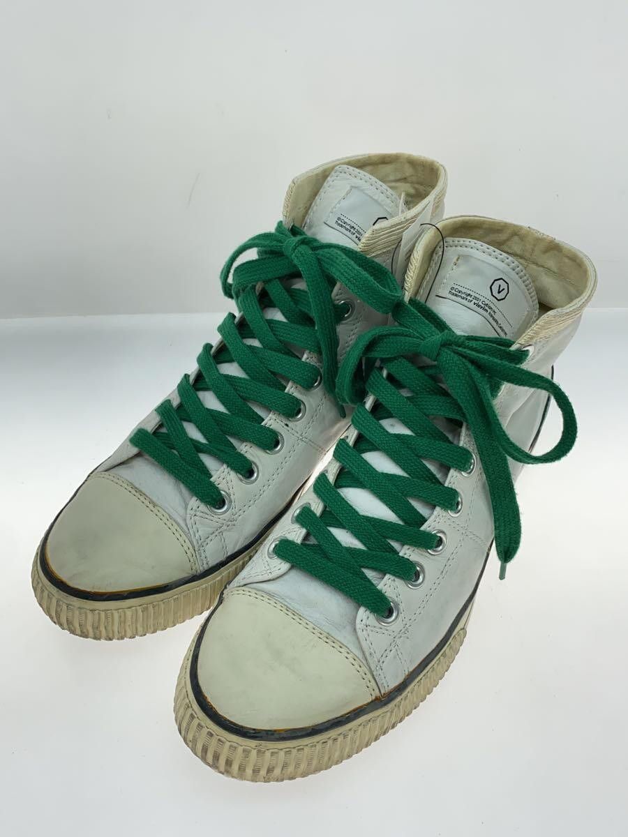 Visvim Visvim Lthr HiCut Snkrs Wht Size US 9.5 / EU 42-43 - 2 Thumbnail
