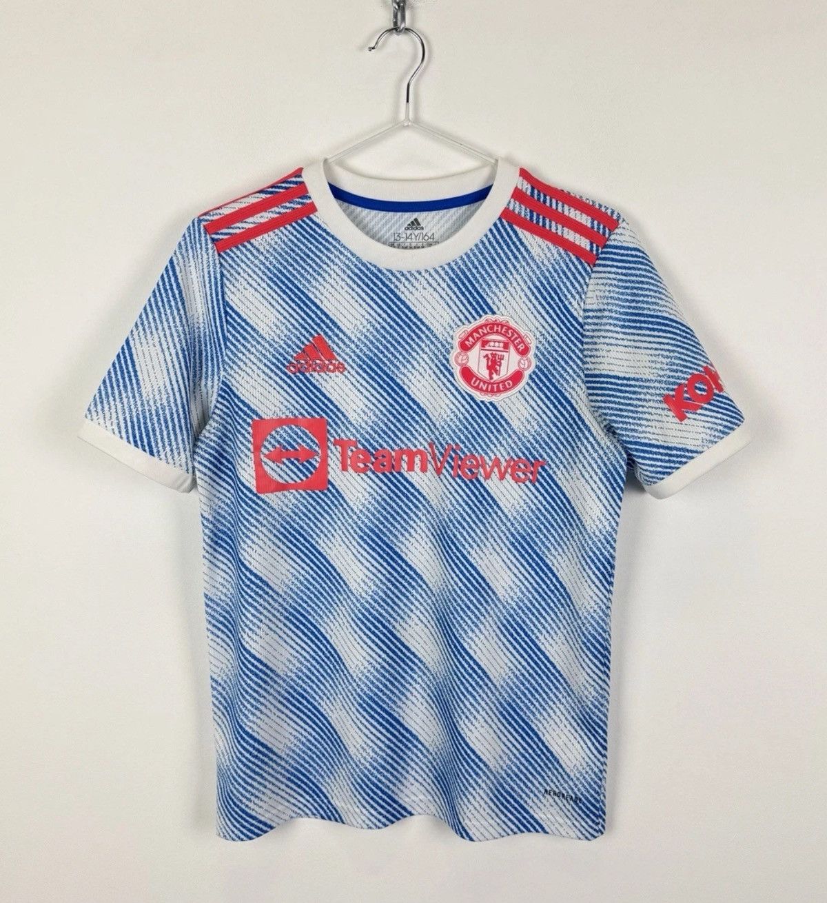 Adidas Adidas Manchester United Soccer Jersey 2021 Football Shirt Size US XXS / EU 40 - 1 Thumbnail
