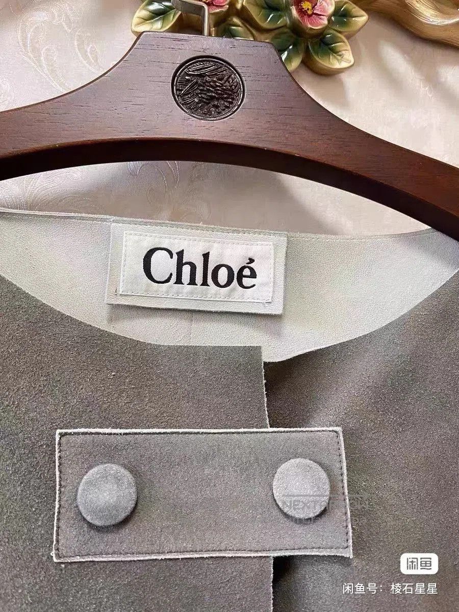 Chloe Chloe Runway Leather Coat. Size M / US 6-8 / IT 42-44 - 2 Thumbnail