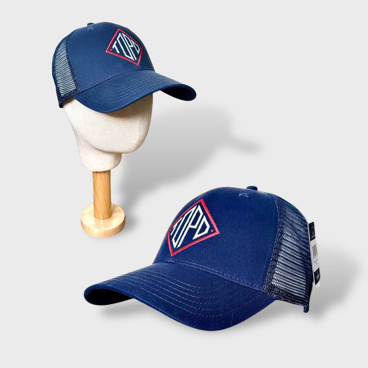 Topo Designs Topo Designs Men’s Blue Logo Trucker Hat Sz O/S Size ONE SIZE - 6 Thumbnail
