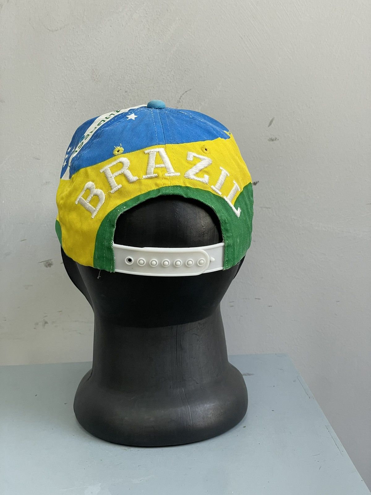 Other Rare world Brazil big logo hat cap y2k 90s Size ONE SIZE - 6 Thumbnail
