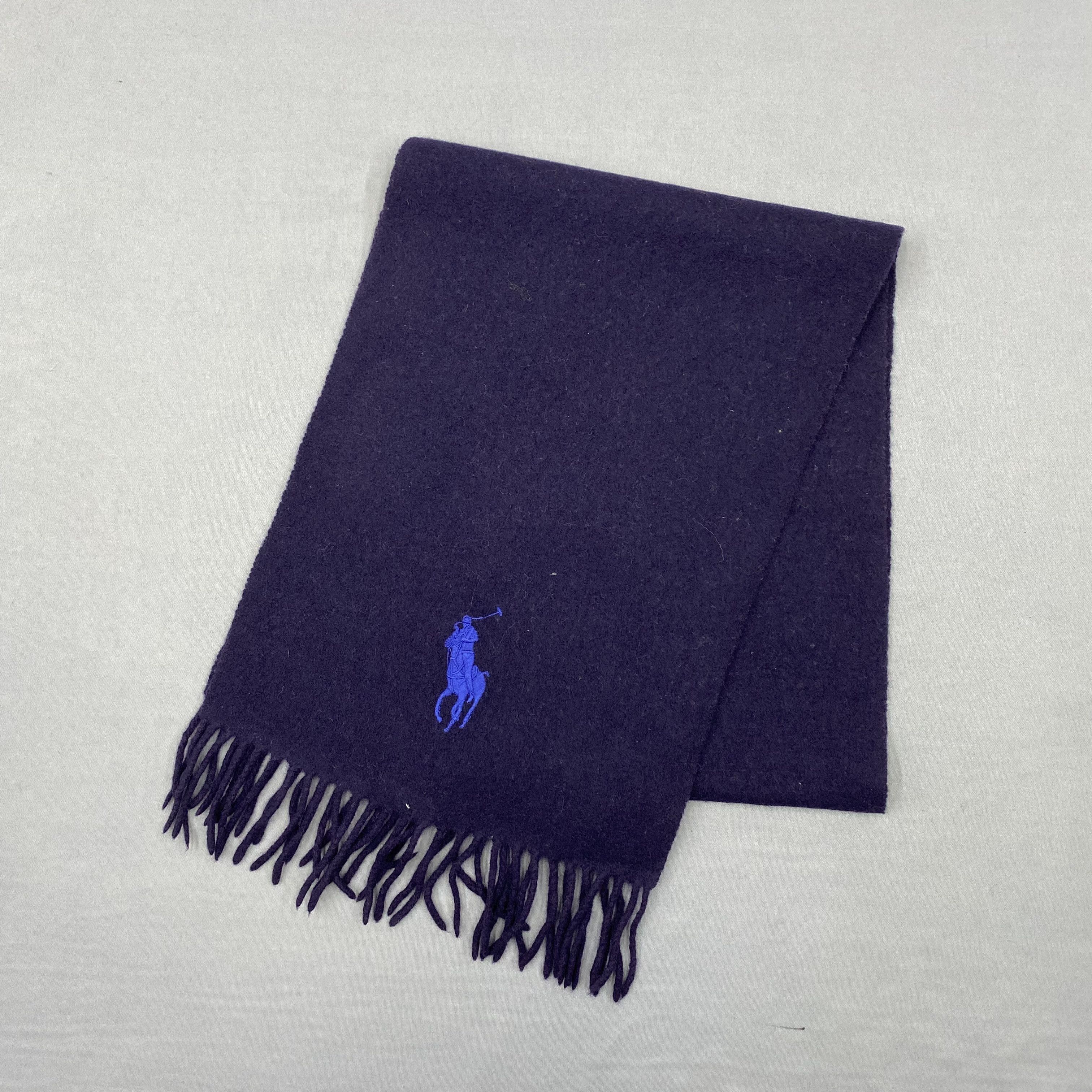 Polo Ralph Lauren Vintage Polo Ralph Lauren Scarf Muffler Wool Scarves Size ONE SIZE - 3 Thumbnail
