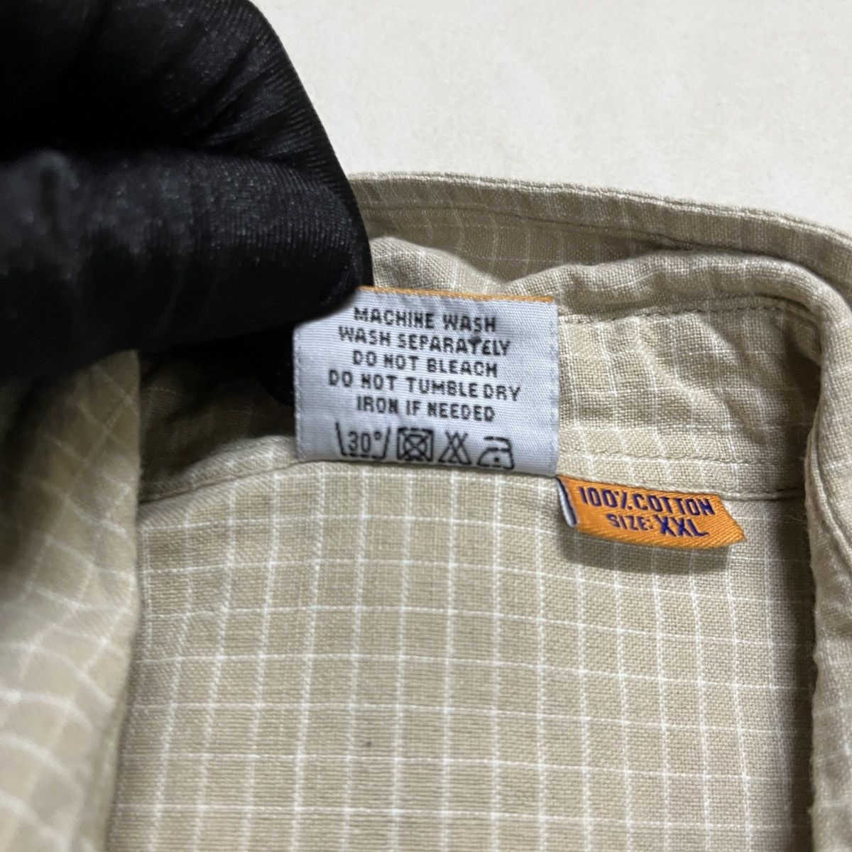 Japanese Brand × Vintage Vintage Criss Cross Cropped Button Up Shirt Size US S / EU 44-46 / 1 - 6 Thumbnail