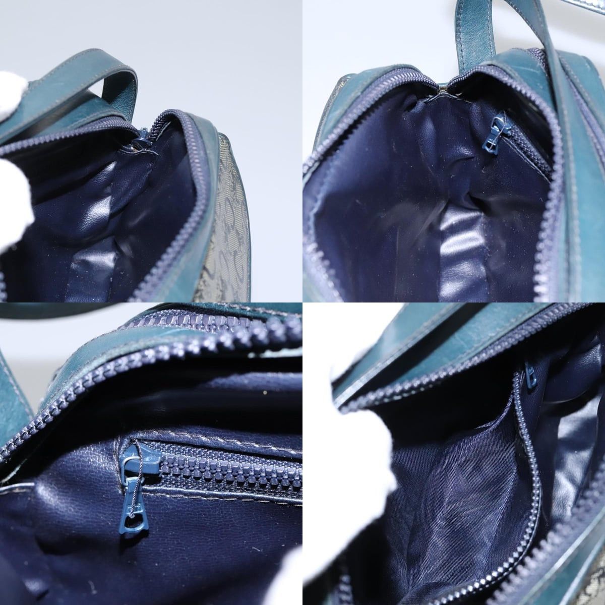 Celine CELINE C Sulky Shoulder Bag Pvc Navy Gold Size ONE SIZE - 13 Thumbnail
