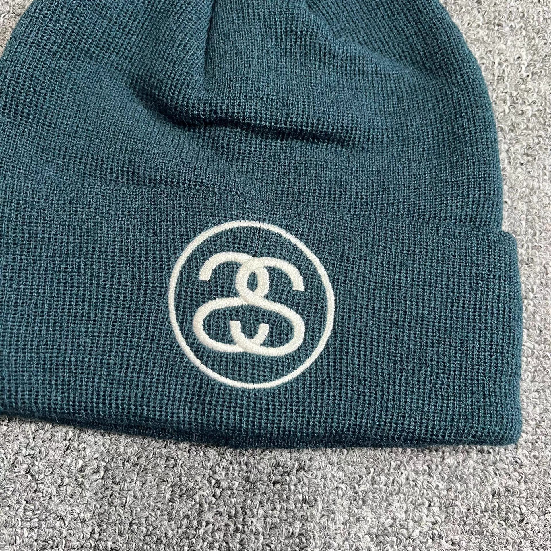 Stussy Stussy Embroidered Logo Knit Beanie Q7 Size ONE SIZE - 4 Thumbnail