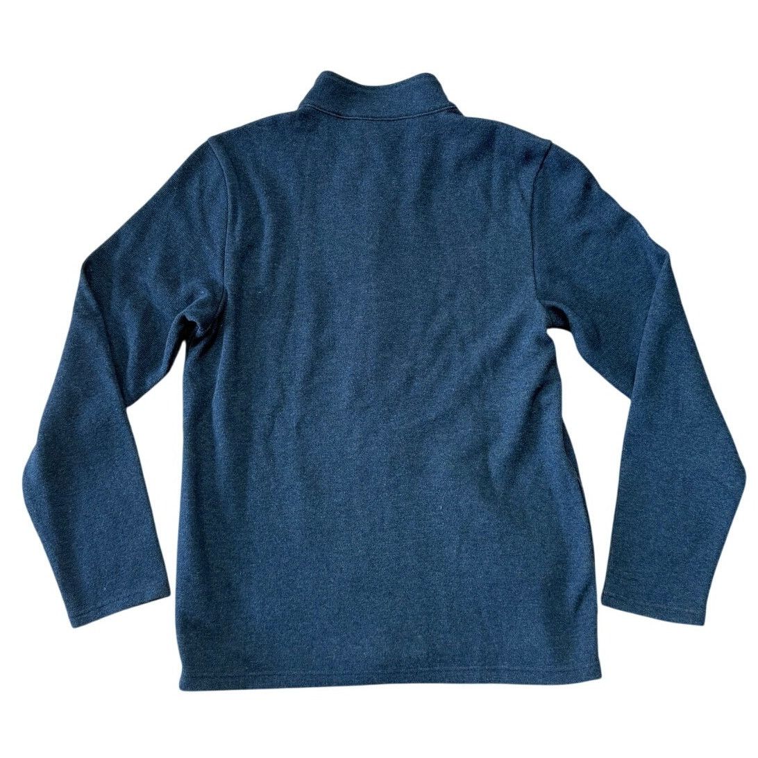 Prana NWT prAna Mens Route Trucker Full Zip Sweater Jacket Blue Size US L / EU 52-54 / 3 - 2 Thumbnail