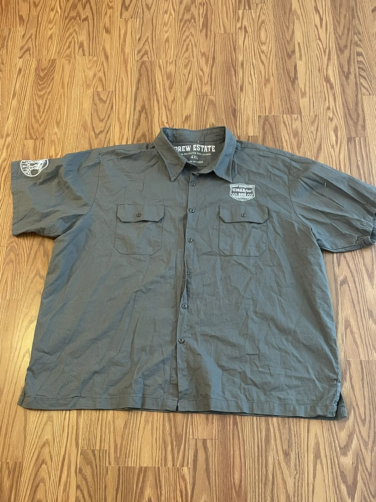 Other Cigarfest button up shirt Size US XXL / EU 58 / 5 - 1 Thumbnail