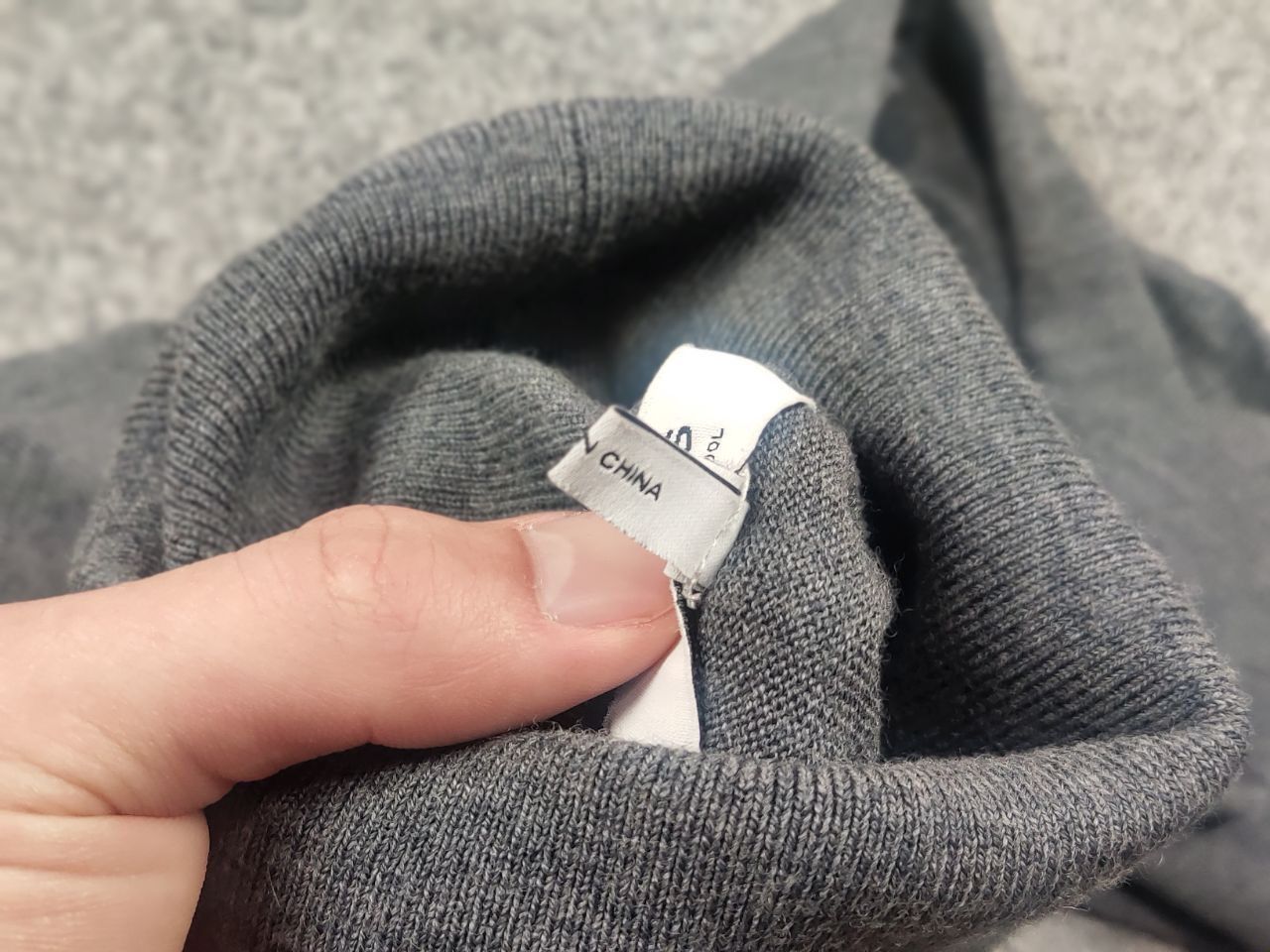 Reiss Reiss merino wool light gray Roll Neck knit Jumper Sweater Size US L / EU 52-54 / 3 - 14 Thumbnail