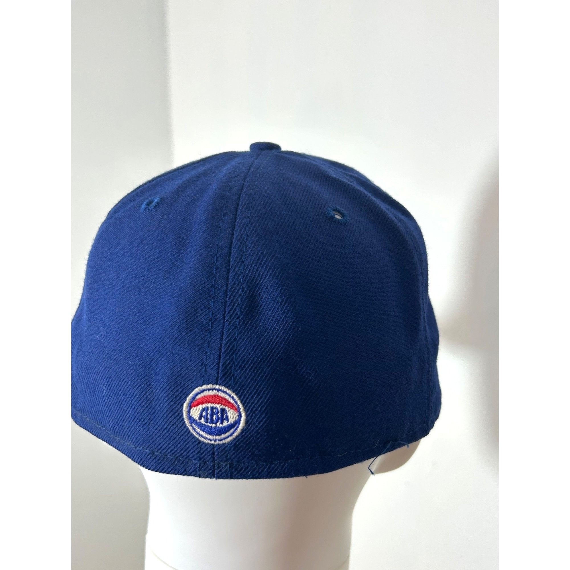 New Era NY Nets Hardwood Classics New Era Cap Blue Red 6 7/8 Logo Te Size ONE SIZE - 5 Thumbnail