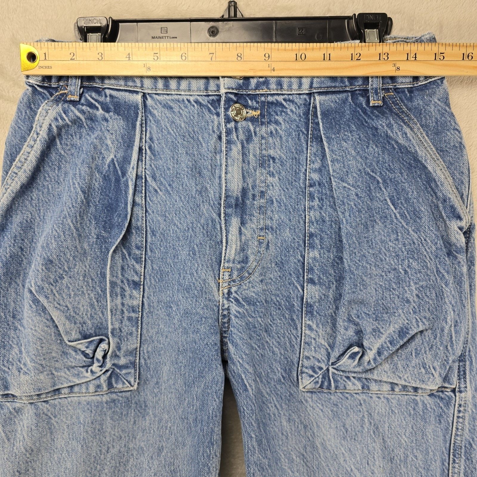 Free People Free People Jeans 26 (Fits 30x28) Marx Slouchy Cargo Size 26" / US 2 / IT 38 - 11 Thumbnail