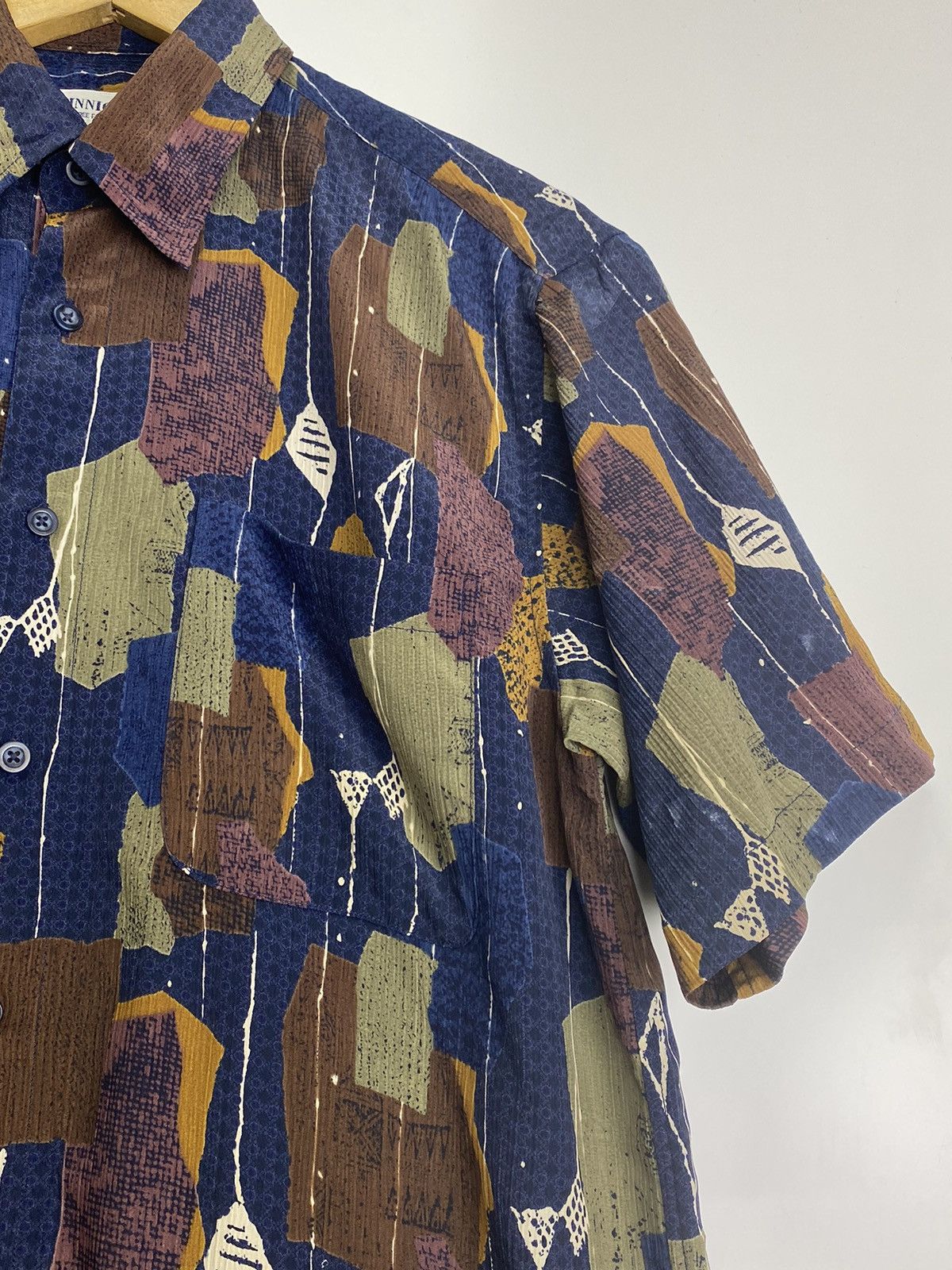Japanese Brand × Vintage Vintage Ginnicarol button up Size US M / EU 48-50 / 2 - 6 Thumbnail
