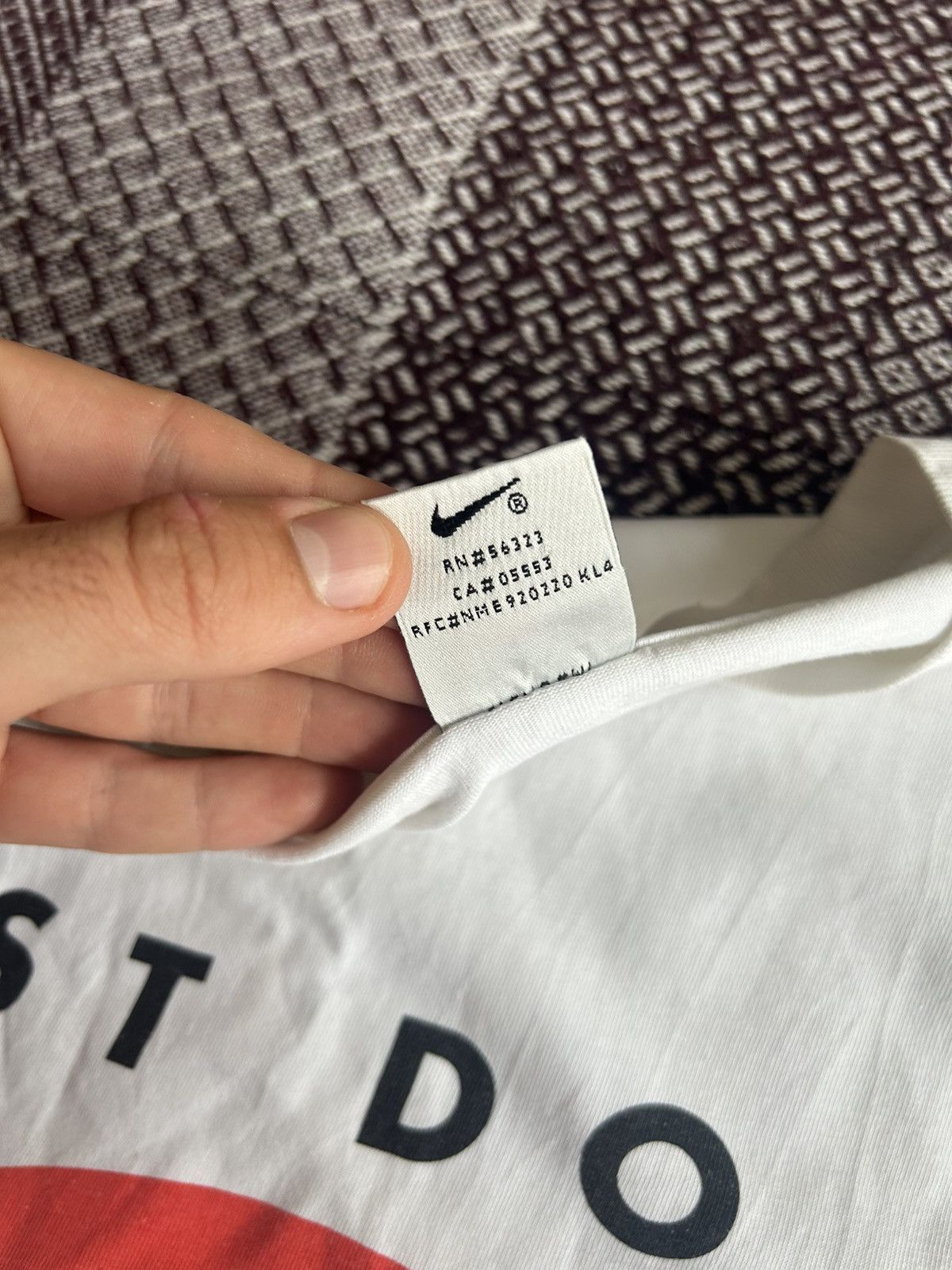 Nike Vintage Nike Just Do It 90s T-shirt Big Logo Sportswear XL Size US XL / EU 56 / 4 - 6 Thumbnail