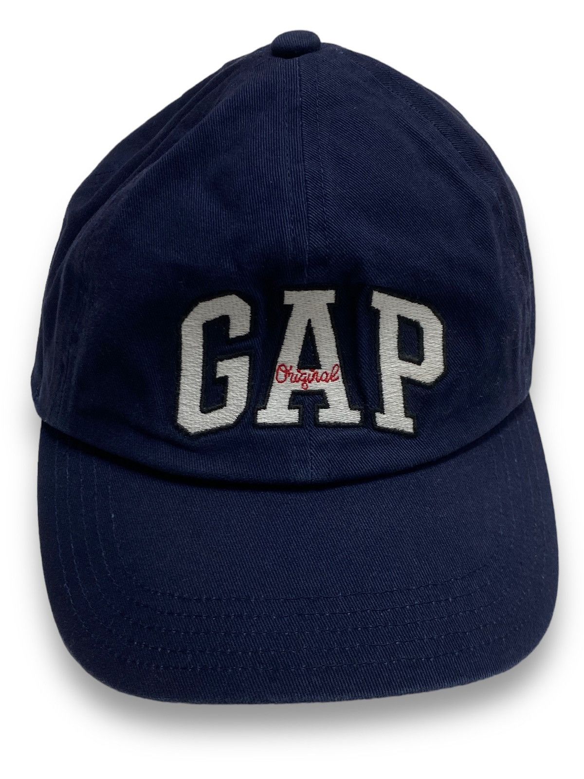Gap Vintage GAP Big Logo Navy Cap Size ONE SIZE - 3 Thumbnail