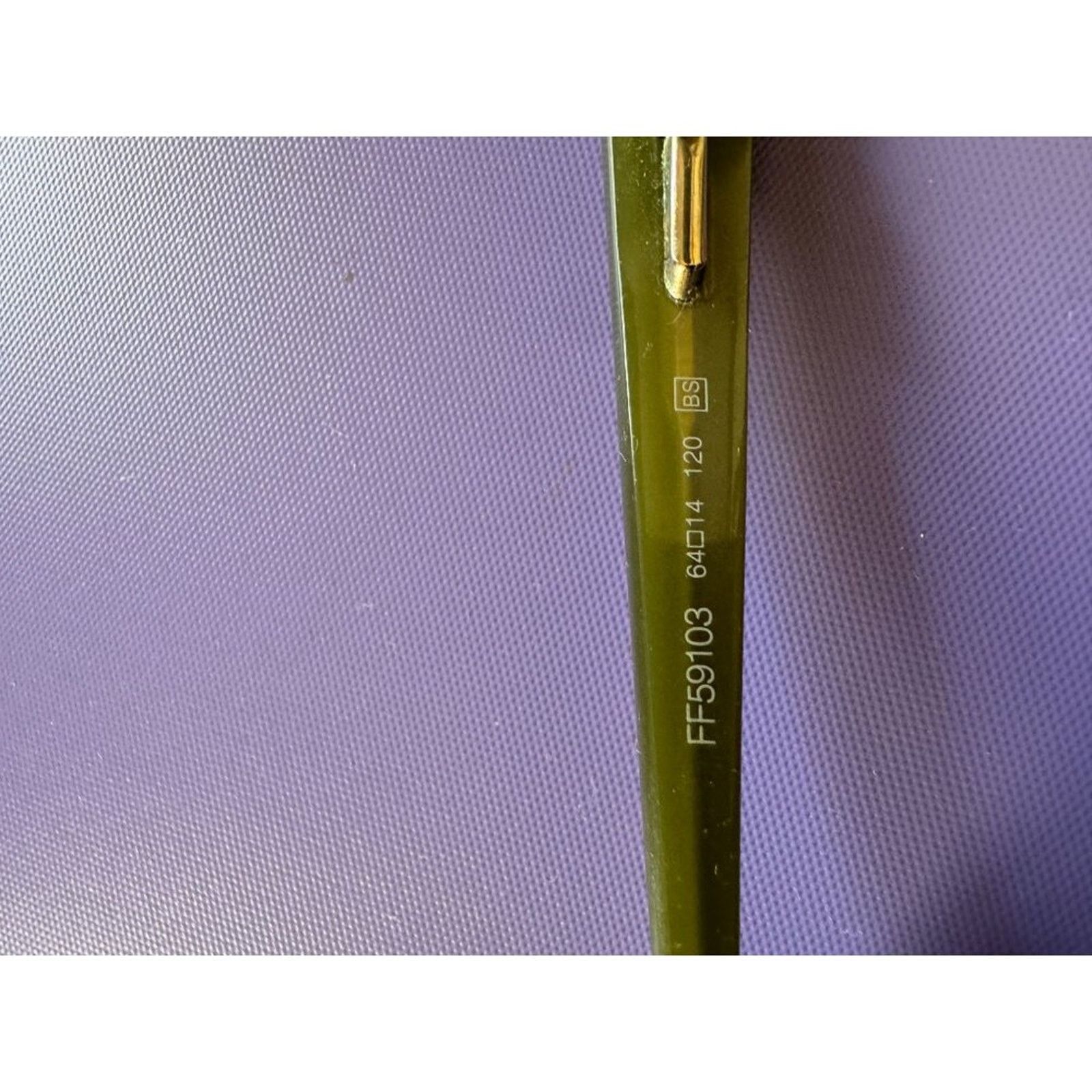 GF Ferre Italy RARE Vintage GF Ferre Sunglass Green FF59103 64 14 120 Size ONE SIZE - 4 Thumbnail