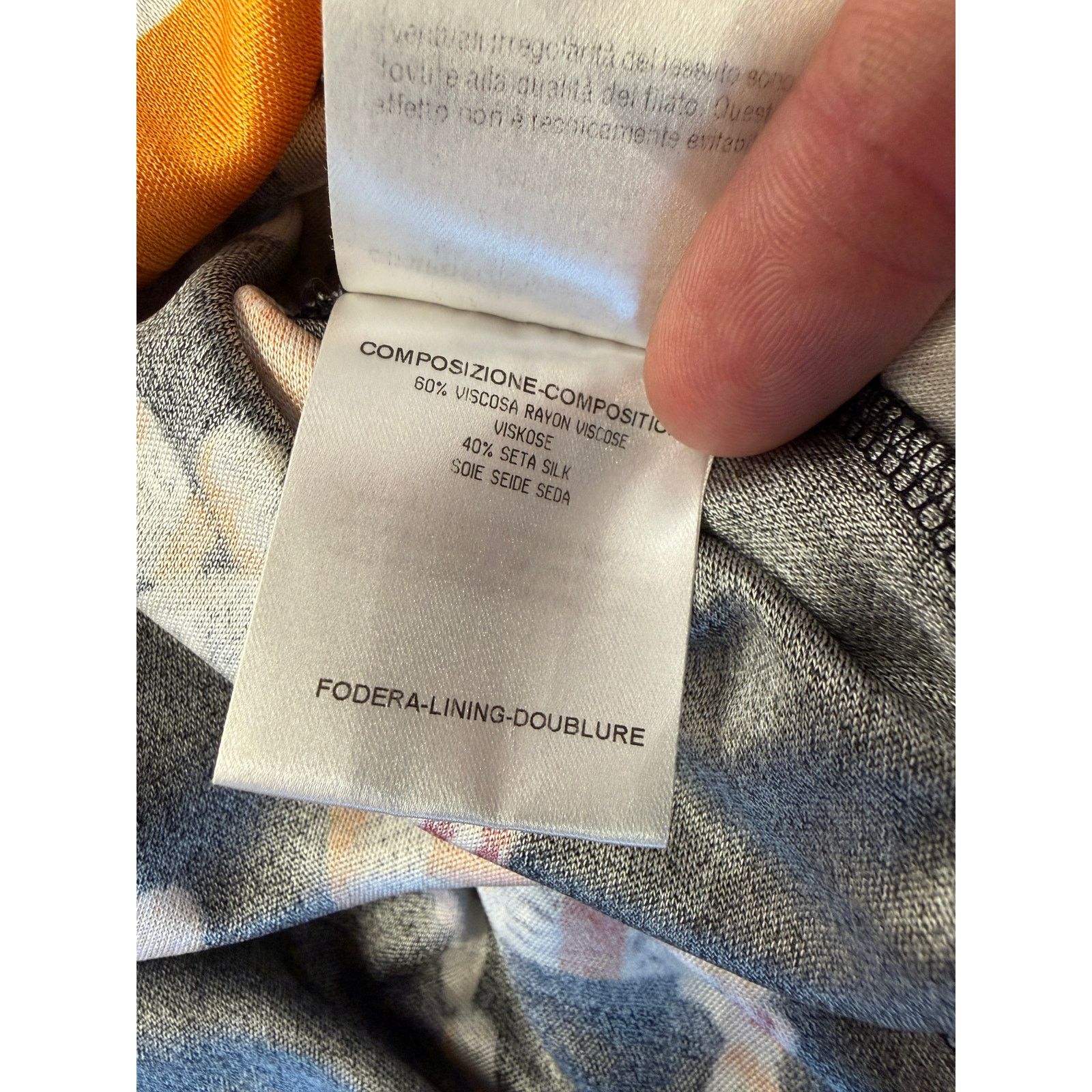 Gucci Gucci Black and Orange Seashell Print Dress Size S / US 4 / IT 40 - 8 Thumbnail