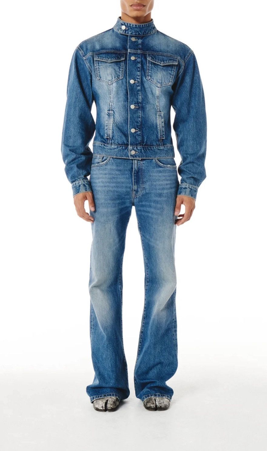 Balenciaga Salt Murphy ‘James Denim Pant Blue’ Size US 30 / EU 46 - 4 Thumbnail