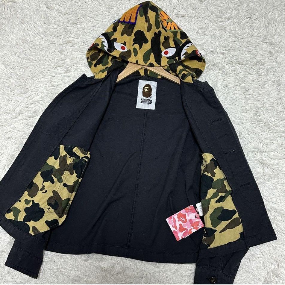 Bape 1st Camo Shark Hoodie Jacket Size ONE SIZE - 4 Thumbnail