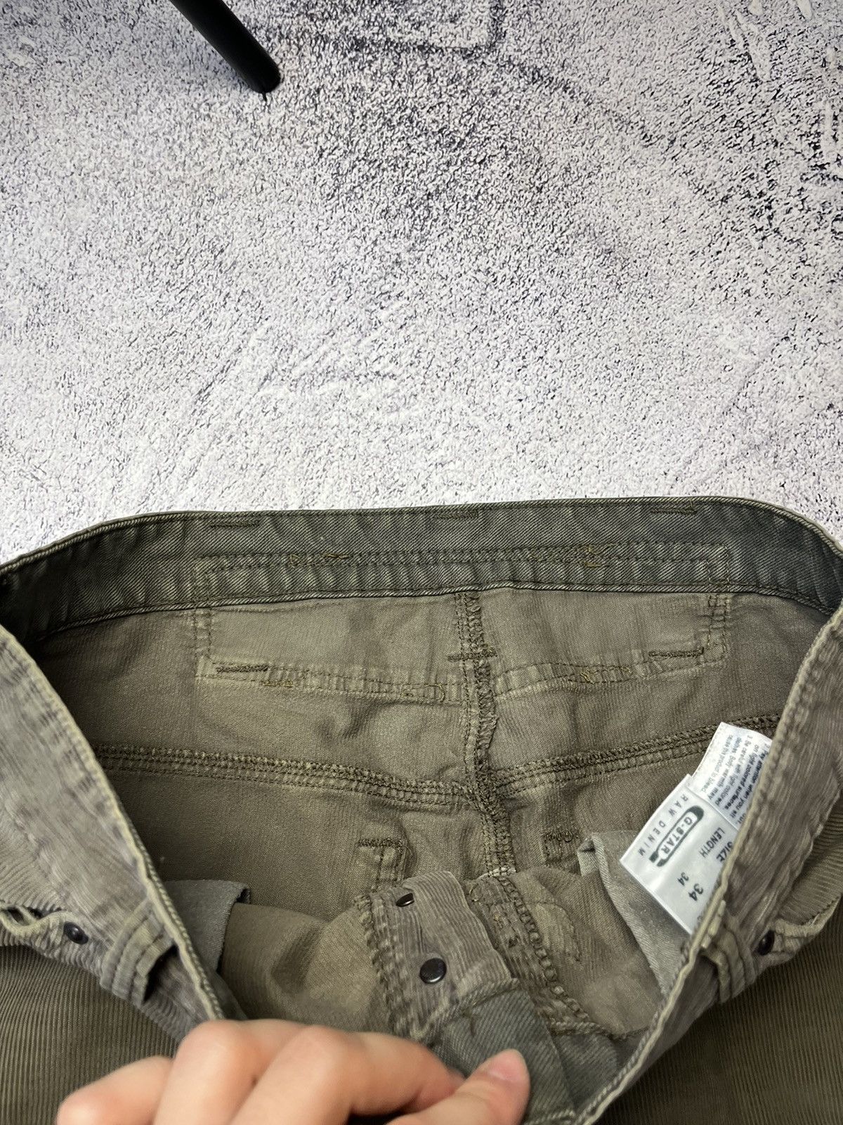 G-Star G Star Raw Corduroy Pants Long CONCEPT ELWOOD W 34 Size US 34 / EU 50 - 10 Thumbnail