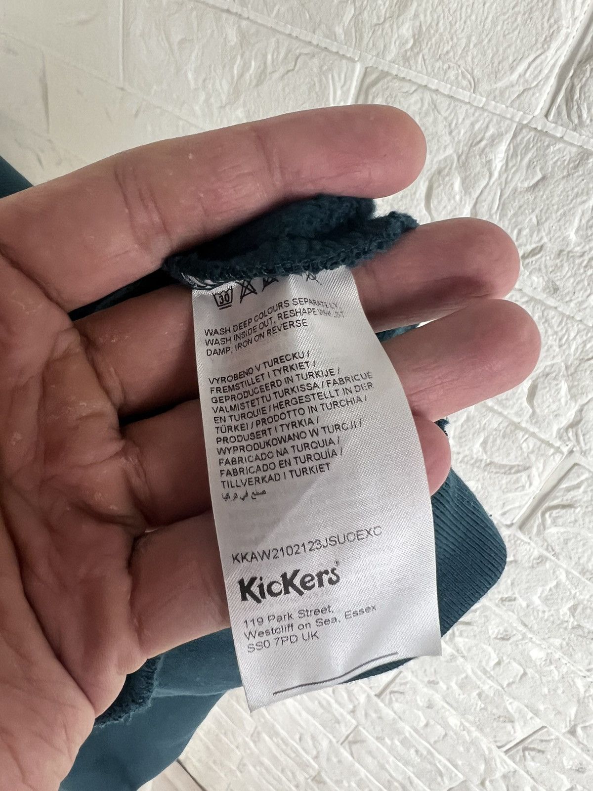 Japanese Brand × Kickers KicKers Crewneck Sweatshirt Big Central Logo Y2K Size US XL / EU 56 / 4 - 5 Thumbnail