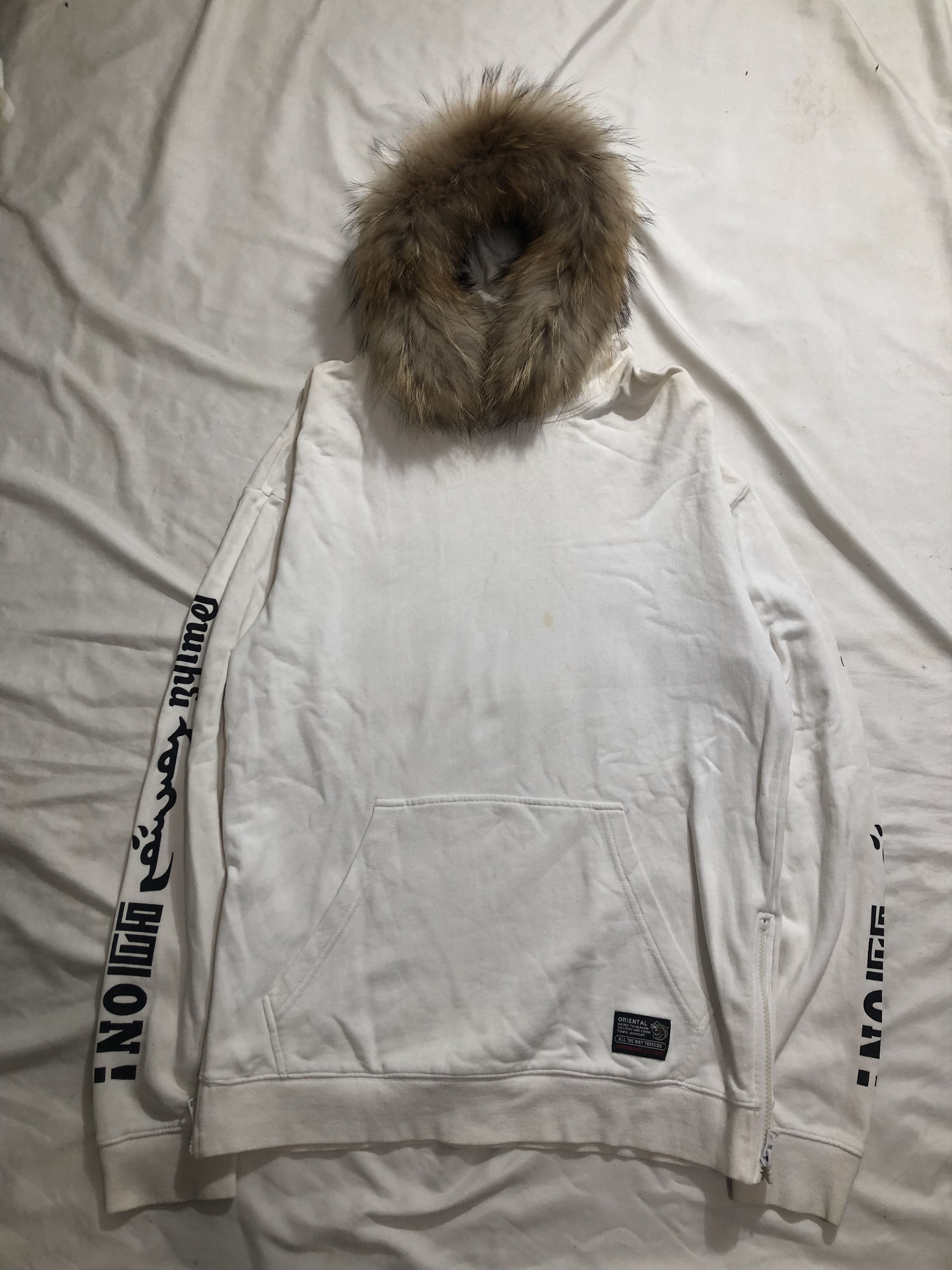 Japanese Brand Jasonwood Faux Fur Hoodie Japanese Punk Size US M / EU 48-50 / 2 - 1 Thumbnail
