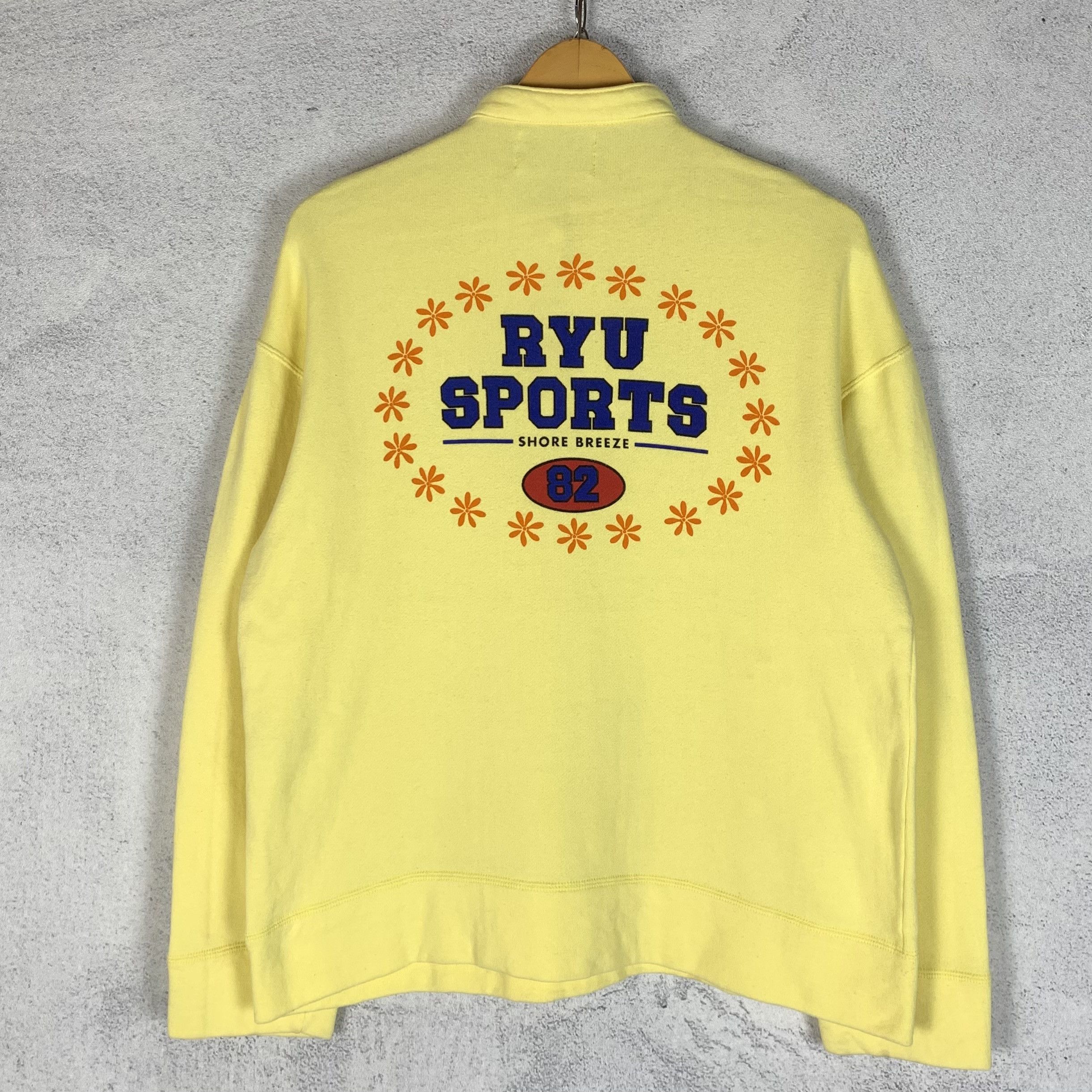 Vintage Vintage Ryu Sports Sweatshirt Crewneck Surfing Size US M / EU 48-50 / 2 - 1 Thumbnail