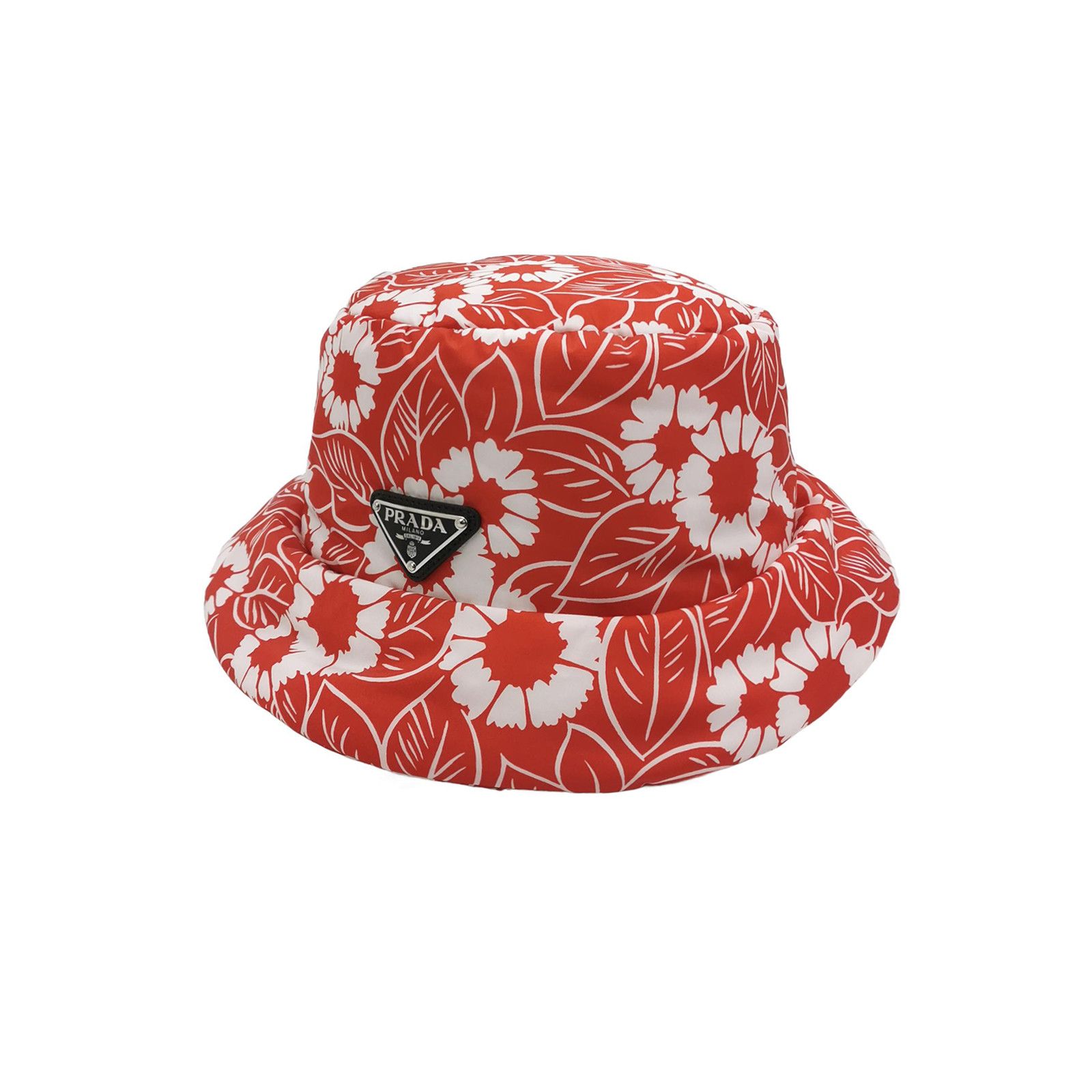 Prada Prada Floral Print Re-Nylon Bucket Hat Size L Size ONE SIZE - 1 Thumbnail