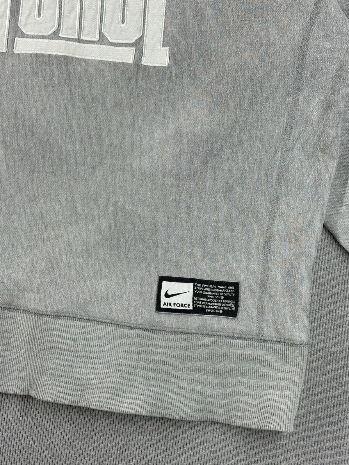 Nike Nike force vintage sweatshirt grey sk8 Size US M / EU 48-50 / 2 - 6 Thumbnail