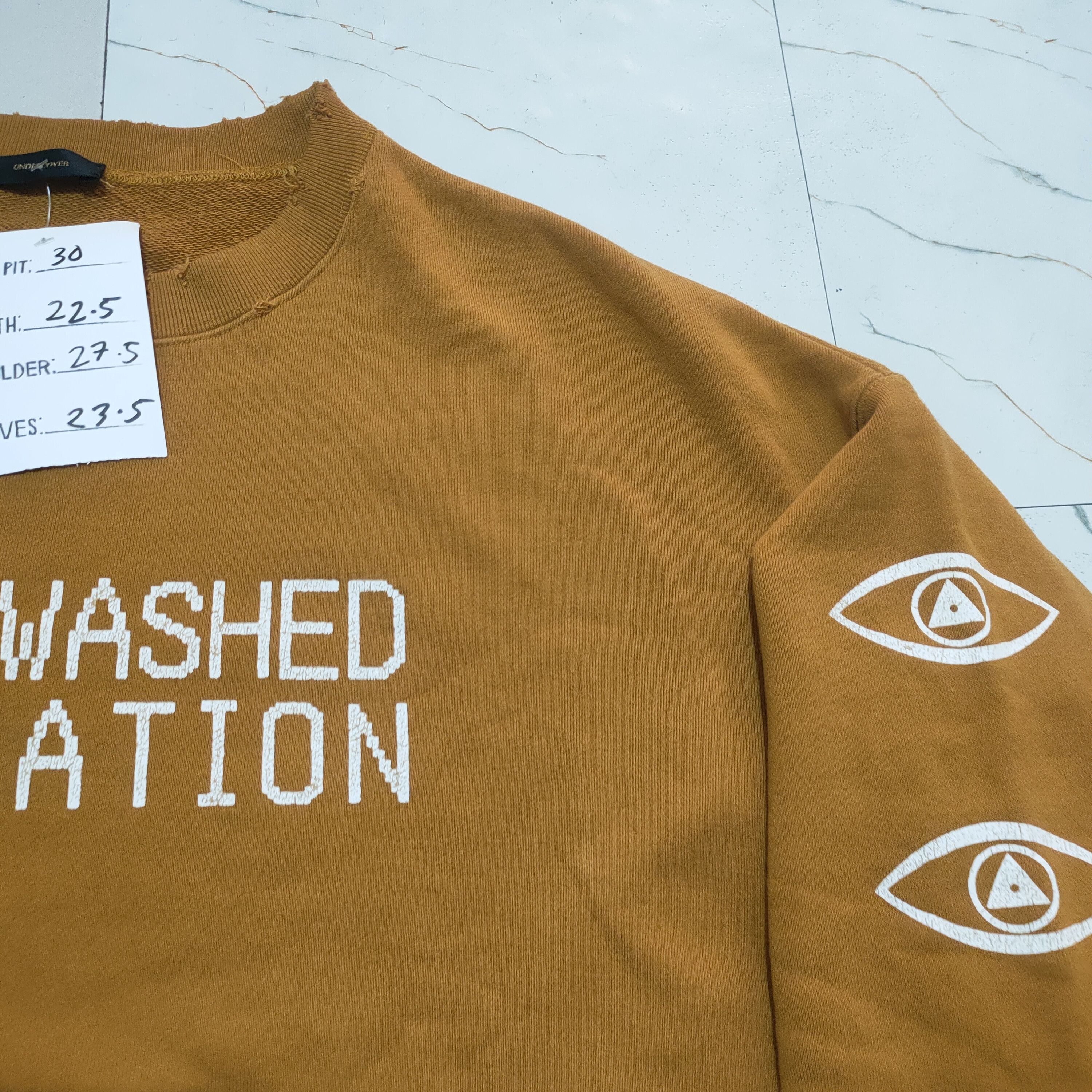 Undercover Undercover Cropped Brainwashed Generation Sweater Size M / US 6-8 / IT 42-44 - 4 Thumbnail