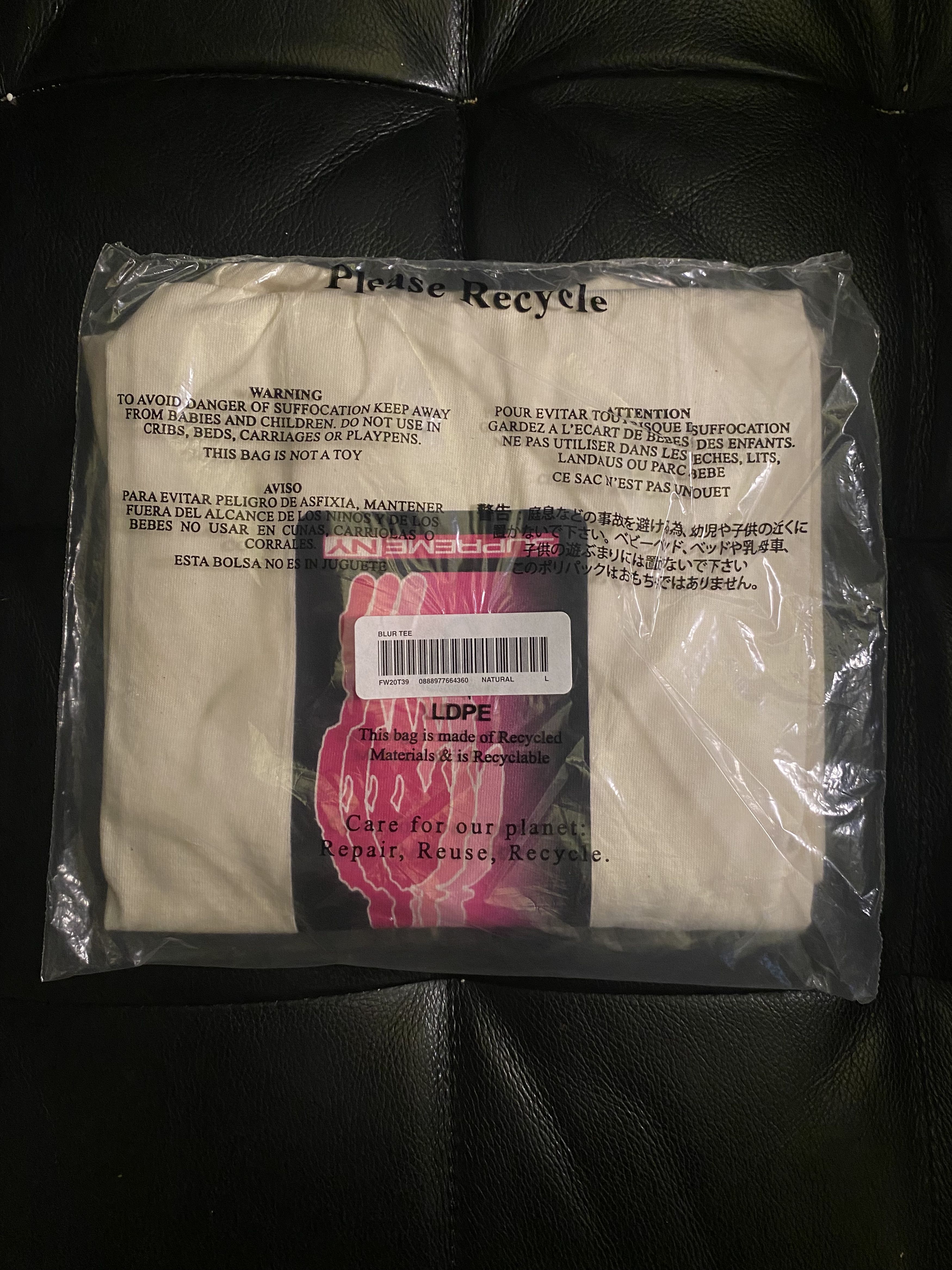 Supreme Supreme Blur Tee Size US L / EU 52-54 / 3 - 1 Thumbnail