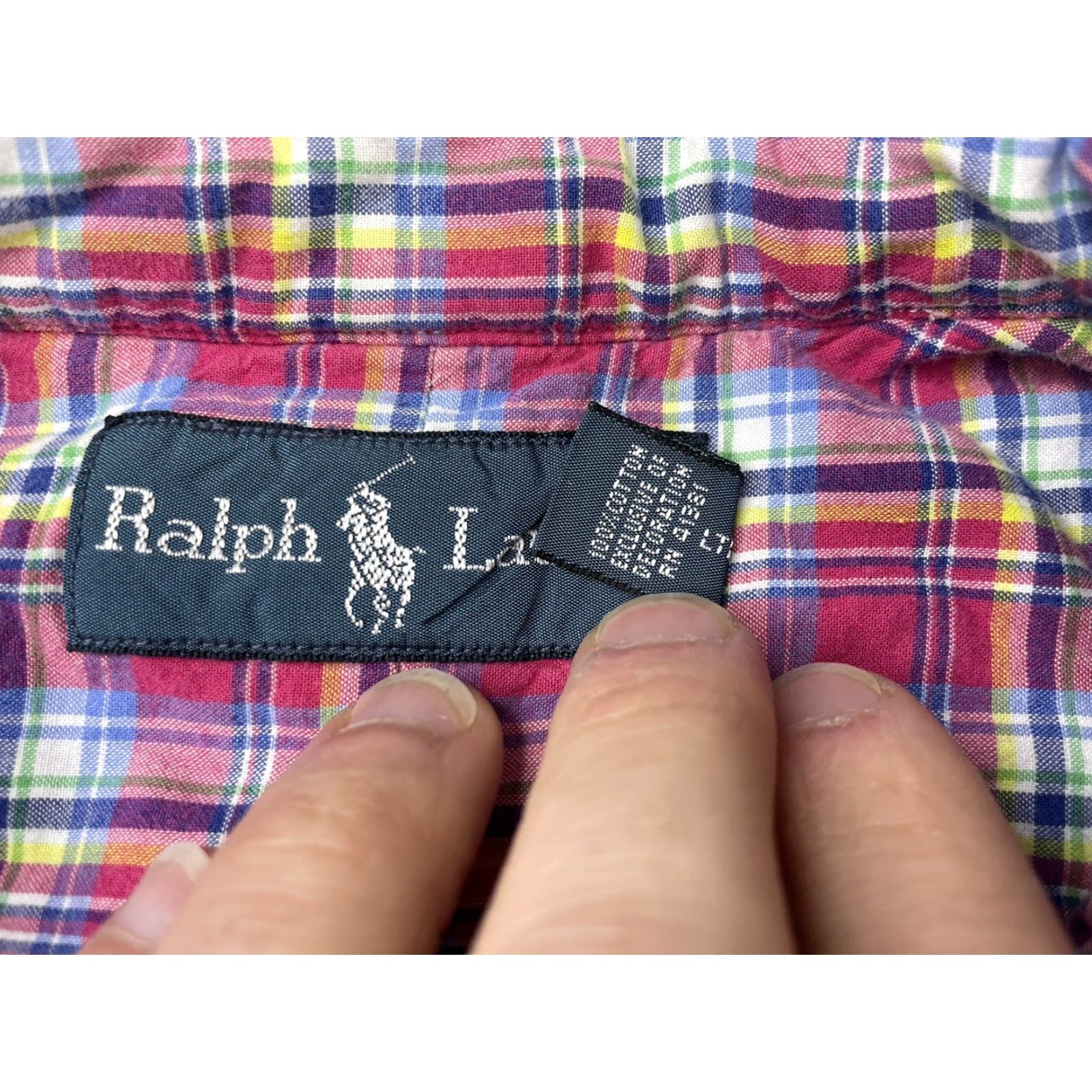 Polo Ralph Lauren Polo Ralph Lauren Plaid Button-Down Shirt Men 2XL Lined Long Sleeve Multicolor Shirt Size US XXL / EU 58 / 5 - 3 Thumbnail