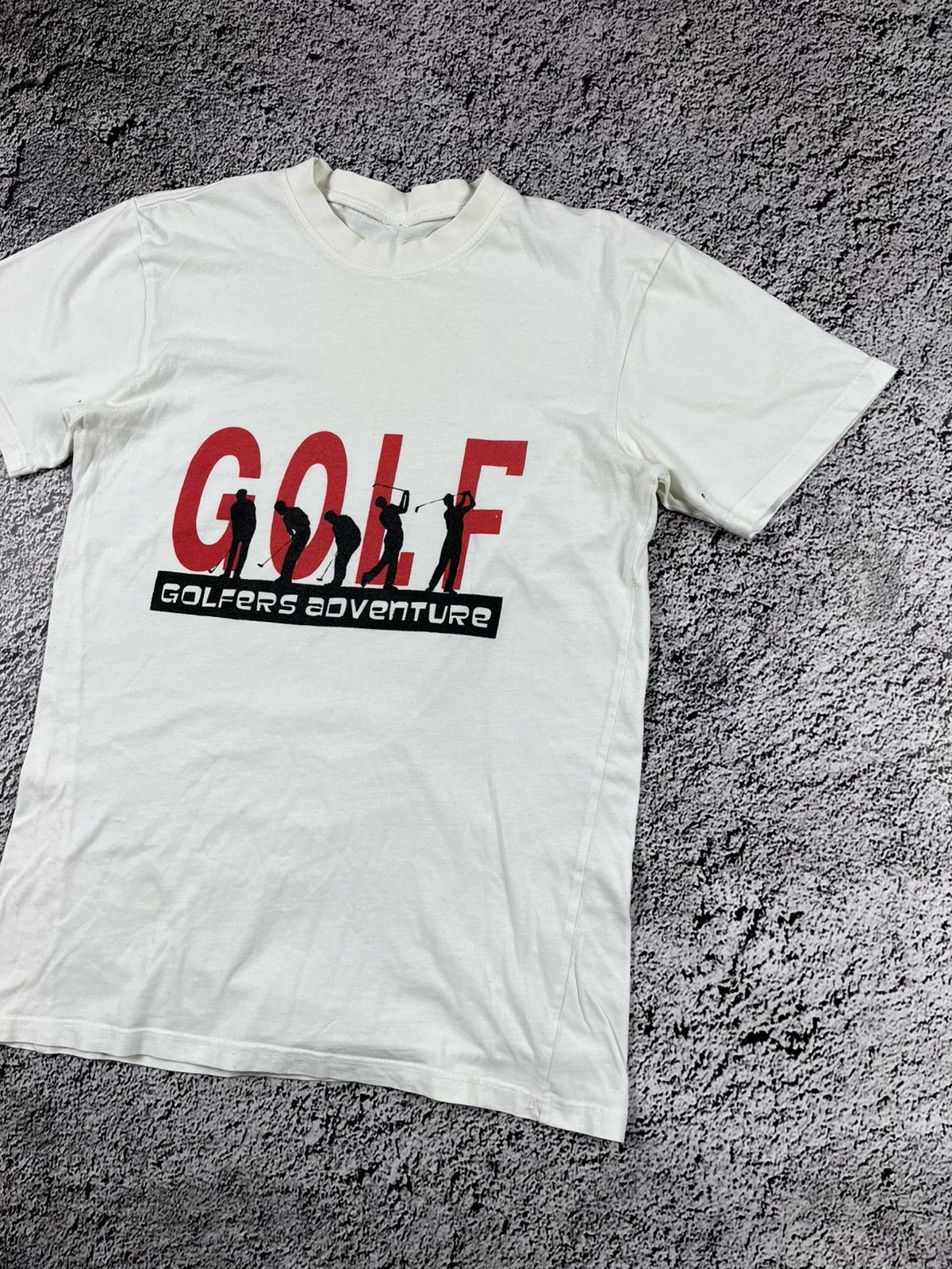 Vintage Vintage Y2K Golfers Adventure big logo tee streetwear Size US S / EU 44-46 / 1 - 2 Thumbnail