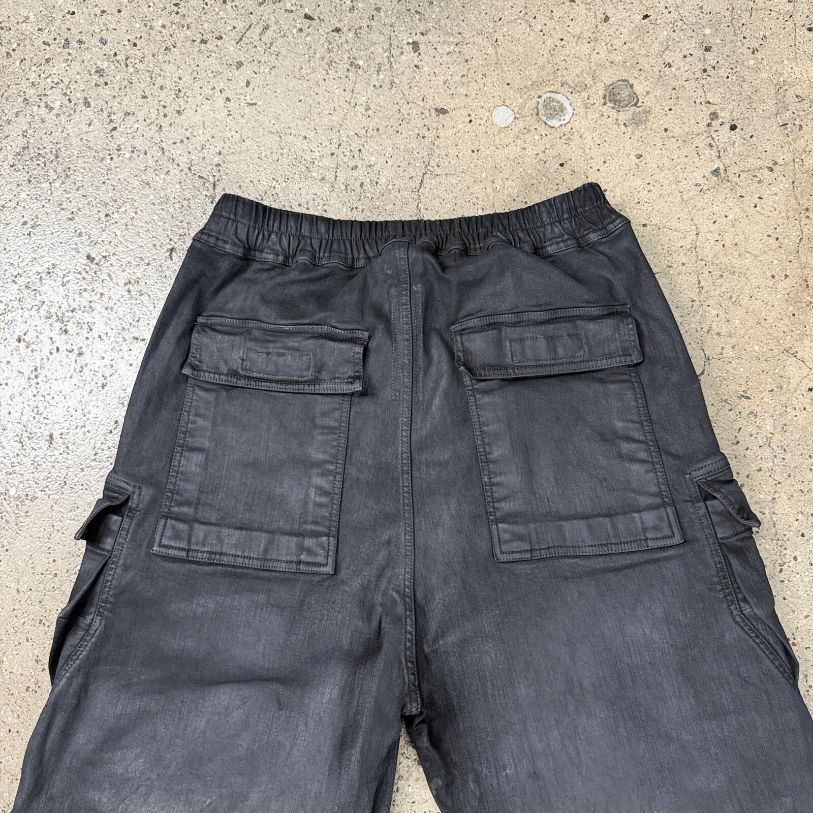 Rick Owens Rick Owens Waxed Jumbo Bela Cargo Jeans Size US 32 / EU 48 - 6 Thumbnail