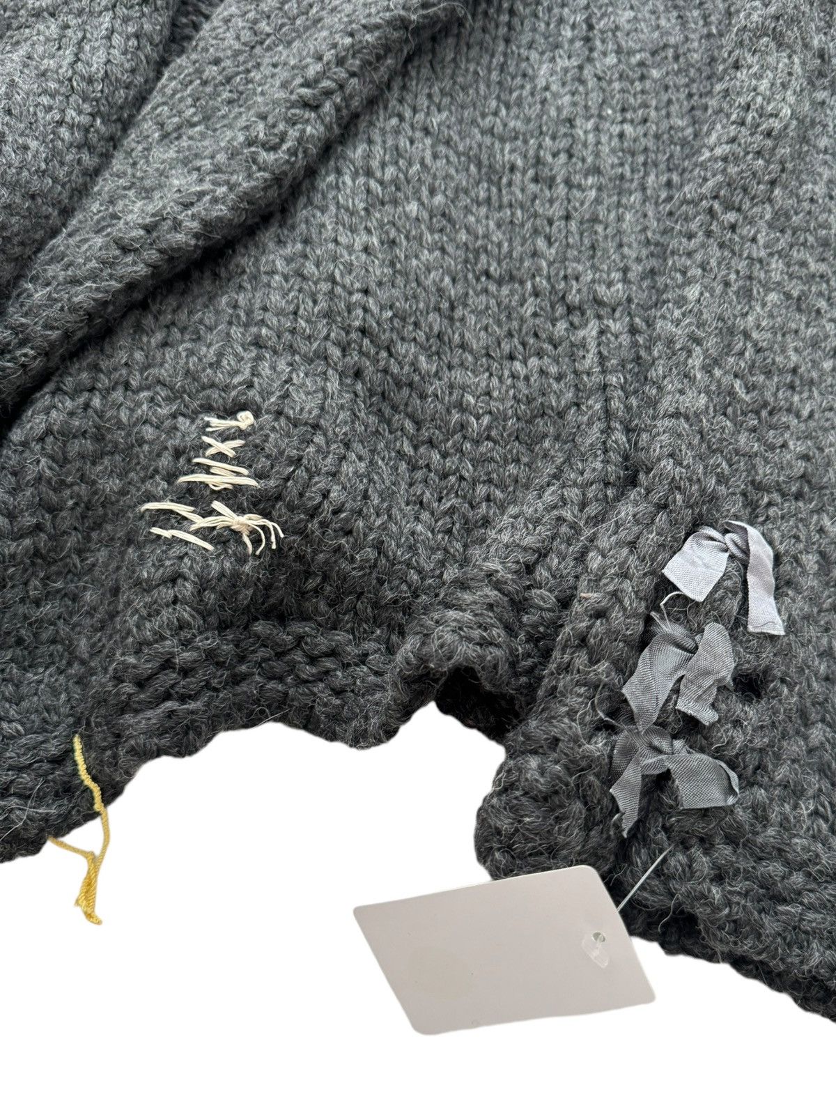 Greg Lauren 2012 OG “The Chunky Loner” Knitter Jacket (Cashmere Alpaca) Size US XL / EU 56 / 4 - 3 Thumbnail