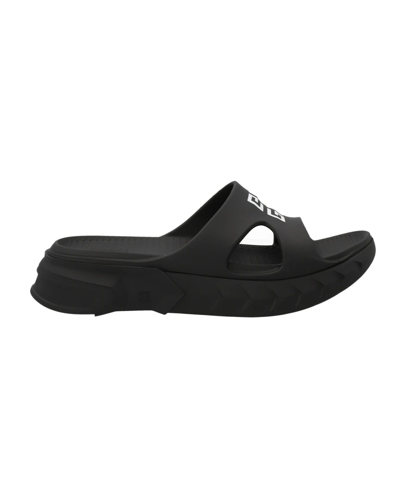 Givenchy o1n1vont0326 Marshmallow Slides in Black Size US 7 / EU 40 - 1 Thumbnail