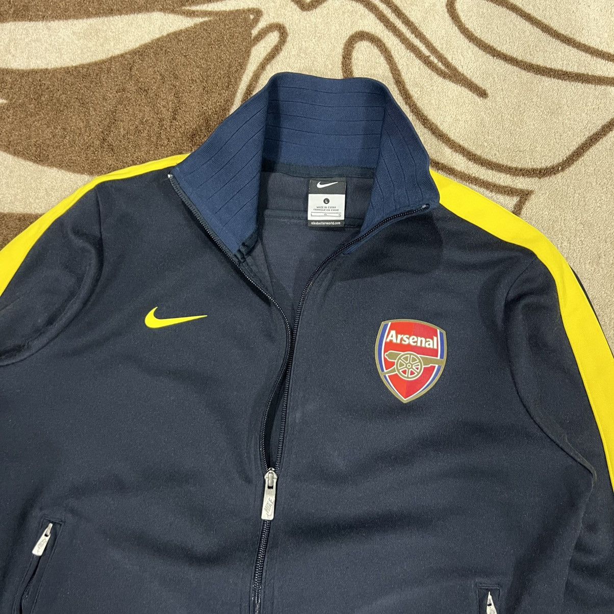 Nike Y2K Nike Arsenal Track Jacket Size US M / EU 48-50 / 2 - 2 Thumbnail