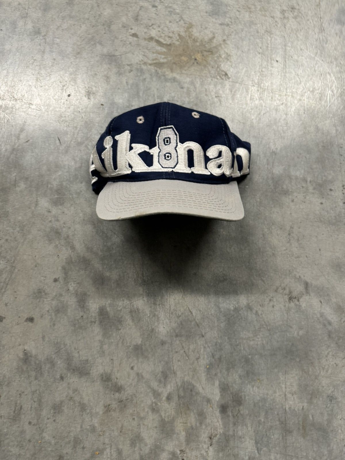 Vintage Logo Athletic Troy Aikman Spellout Hat