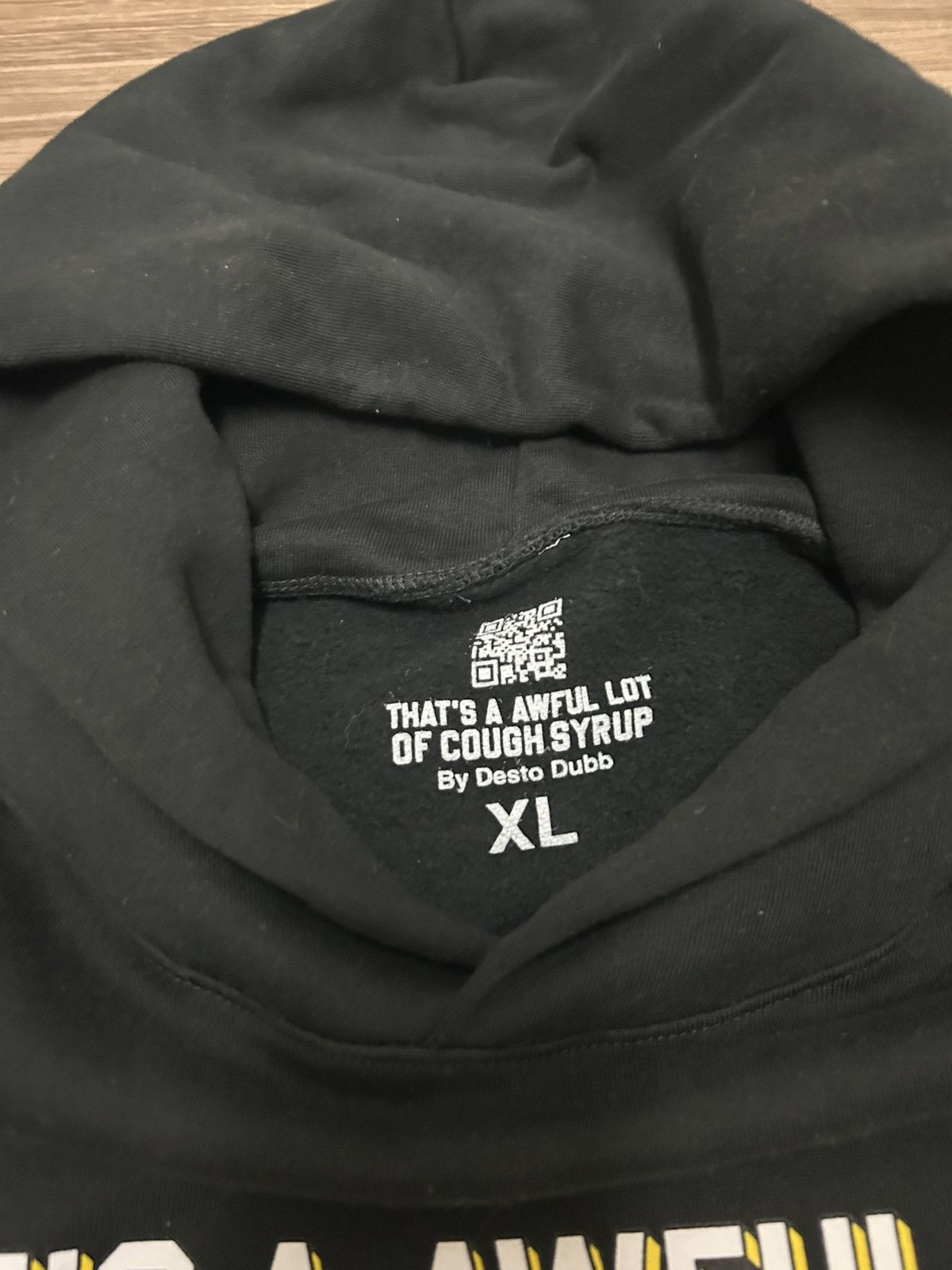 Awful Lot of Cough Syrup Cough Syrup Yellow Cartoon Hoodie Size US XL / EU 56 / 4 - 5 Thumbnail
