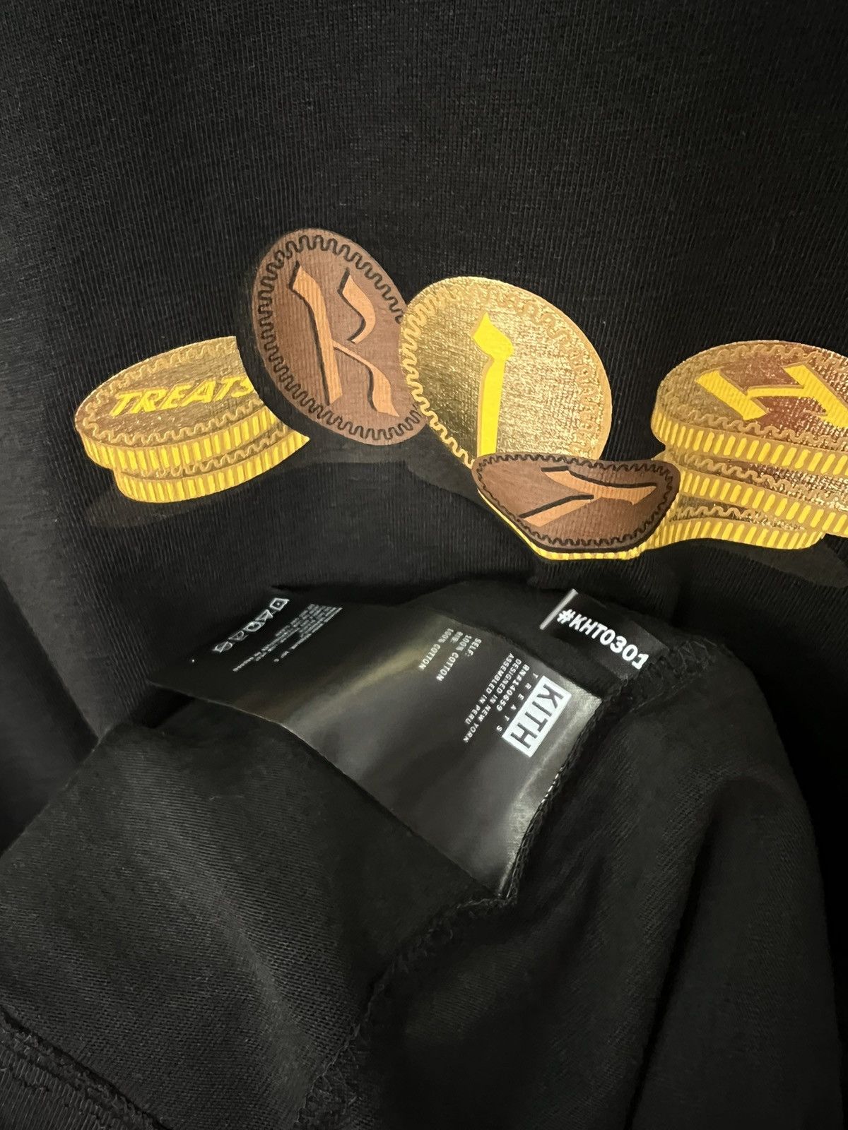 Kith × Vintage Kith Treats Hanukkah Gelt Coins Tee Size US L / EU 52-54 / 3 - 6 Thumbnail