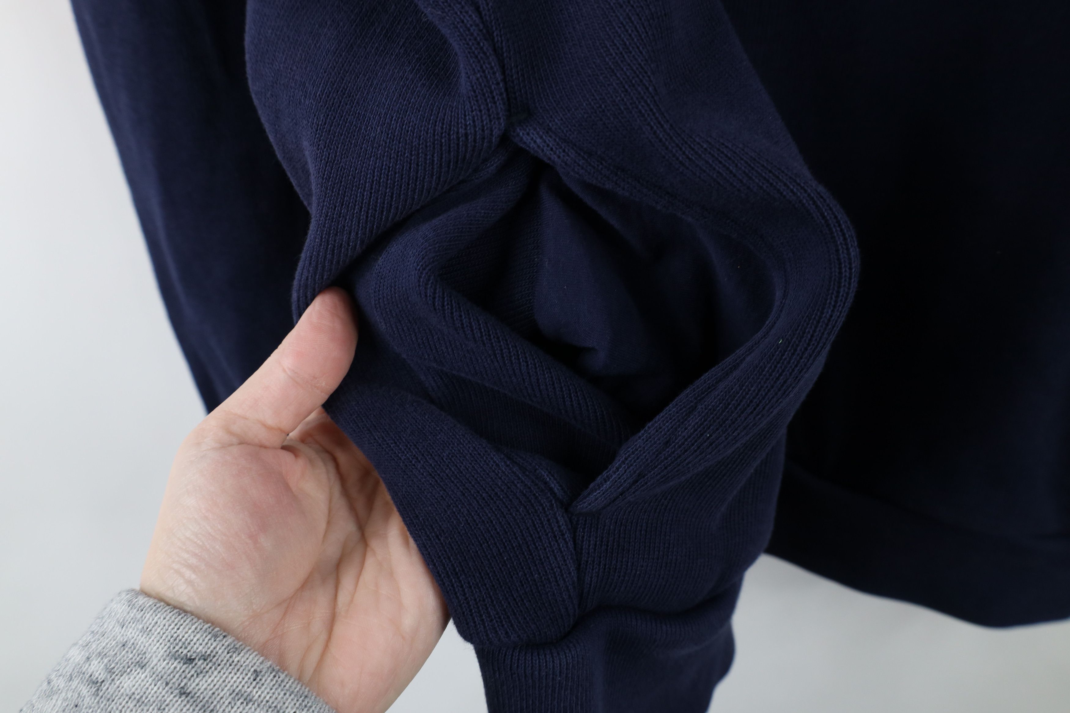 Lacoste × Vintage Lacoste Logo Cotton Ribbed Knit Half Zip Pullover Sweater Size US XXL / EU 58 / 5 - 9 Thumbnail