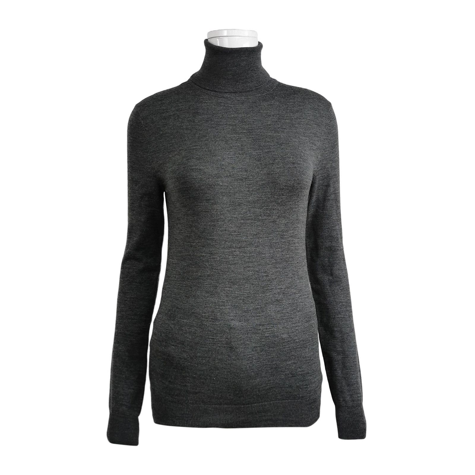 Prada Prada Grey Triangle Patch Wool Sweater Size 36 Size XS / US 0-2 / IT 36-38 - 1 Thumbnail