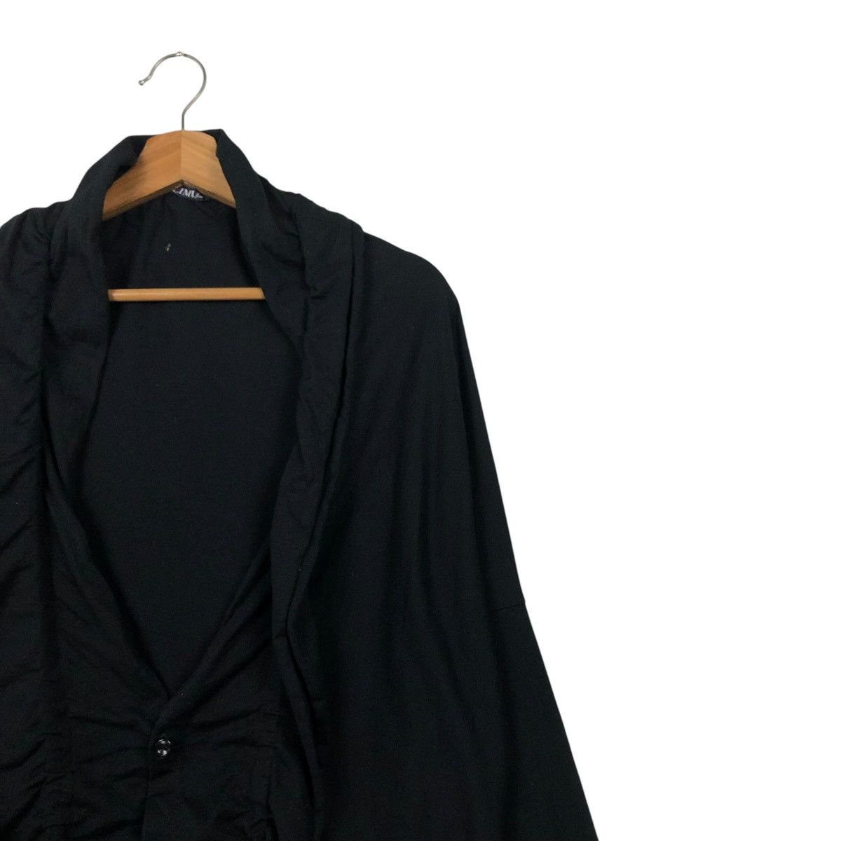 Limi Feu 🔥RICH BLACK LIMI FEU YOHJI YAMAMOTO LONG JACKET Size S / US 4 / IT 40 - 8 Thumbnail