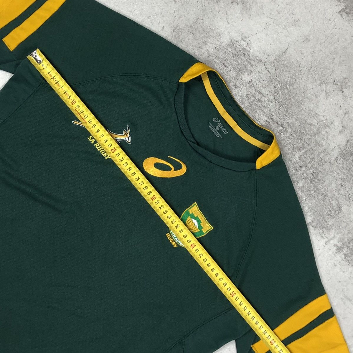 Asics South Africa Rugby SA Asics Jersey Size US L / EU 52-54 / 3 - 17 Thumbnail